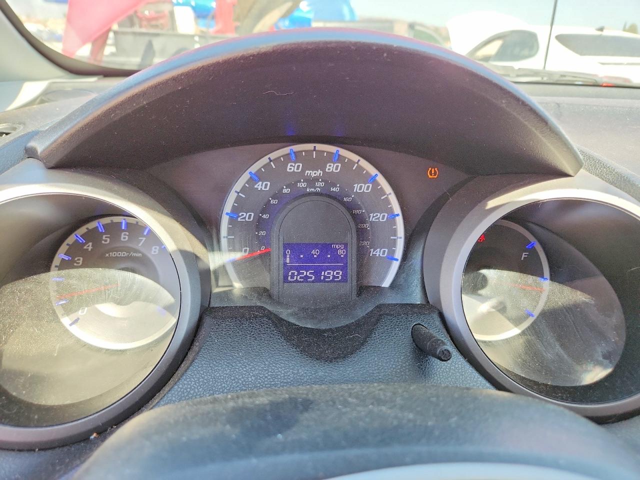 2009 Honda Fit Красный vin: JHMGE88259C004334