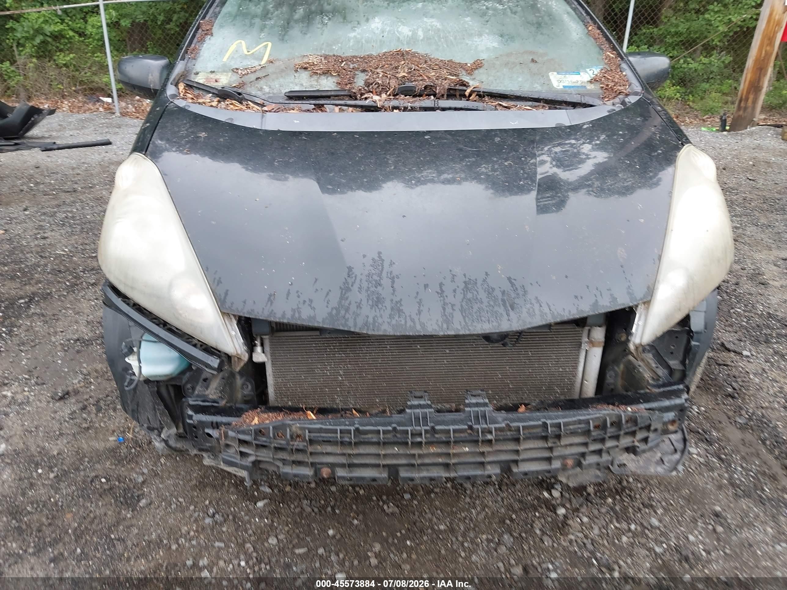 2009 Honda Fit   Black vin: JHMGE88259S028302