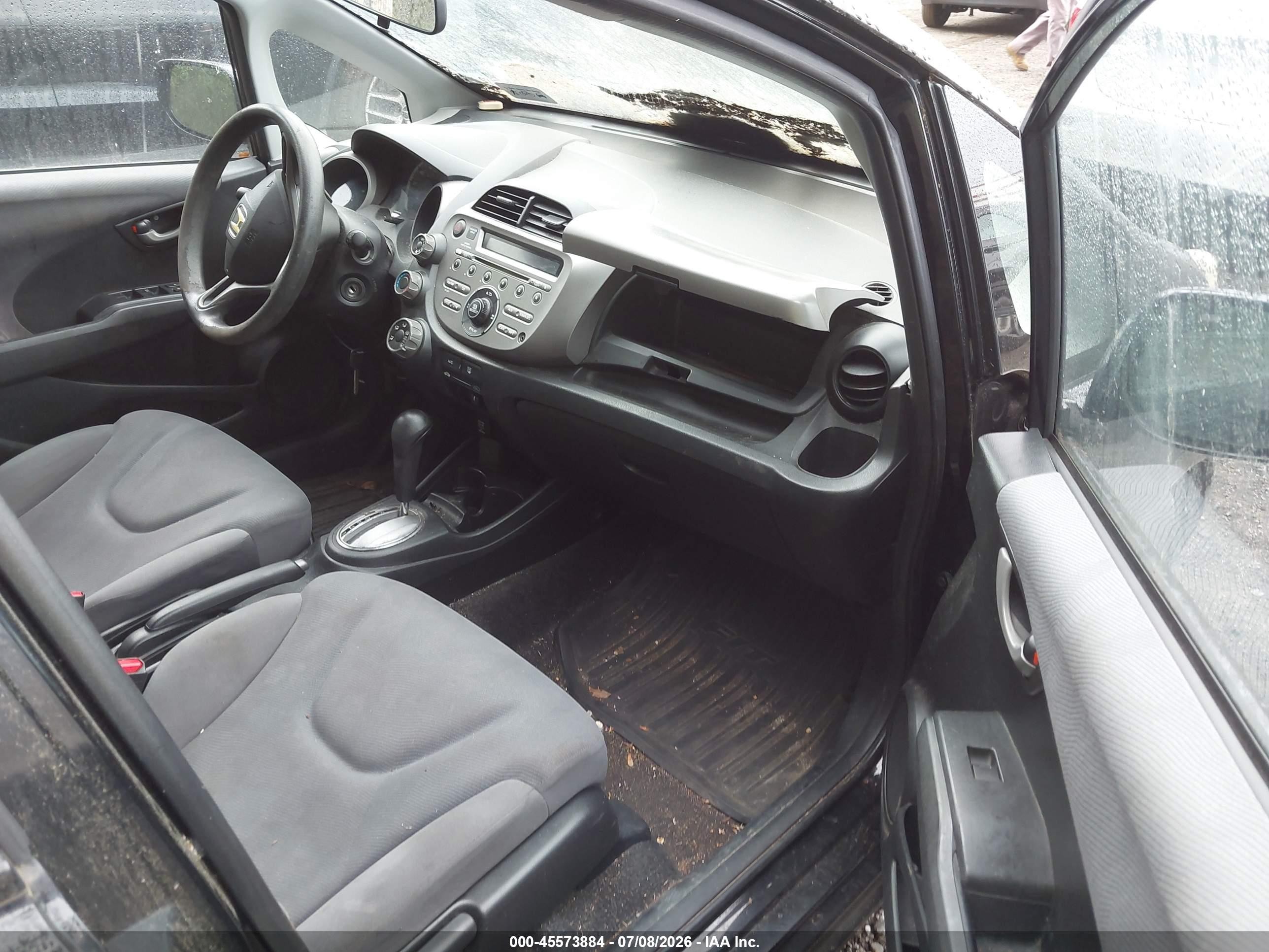 2009 Honda Fit   Black vin: JHMGE88259S028302
