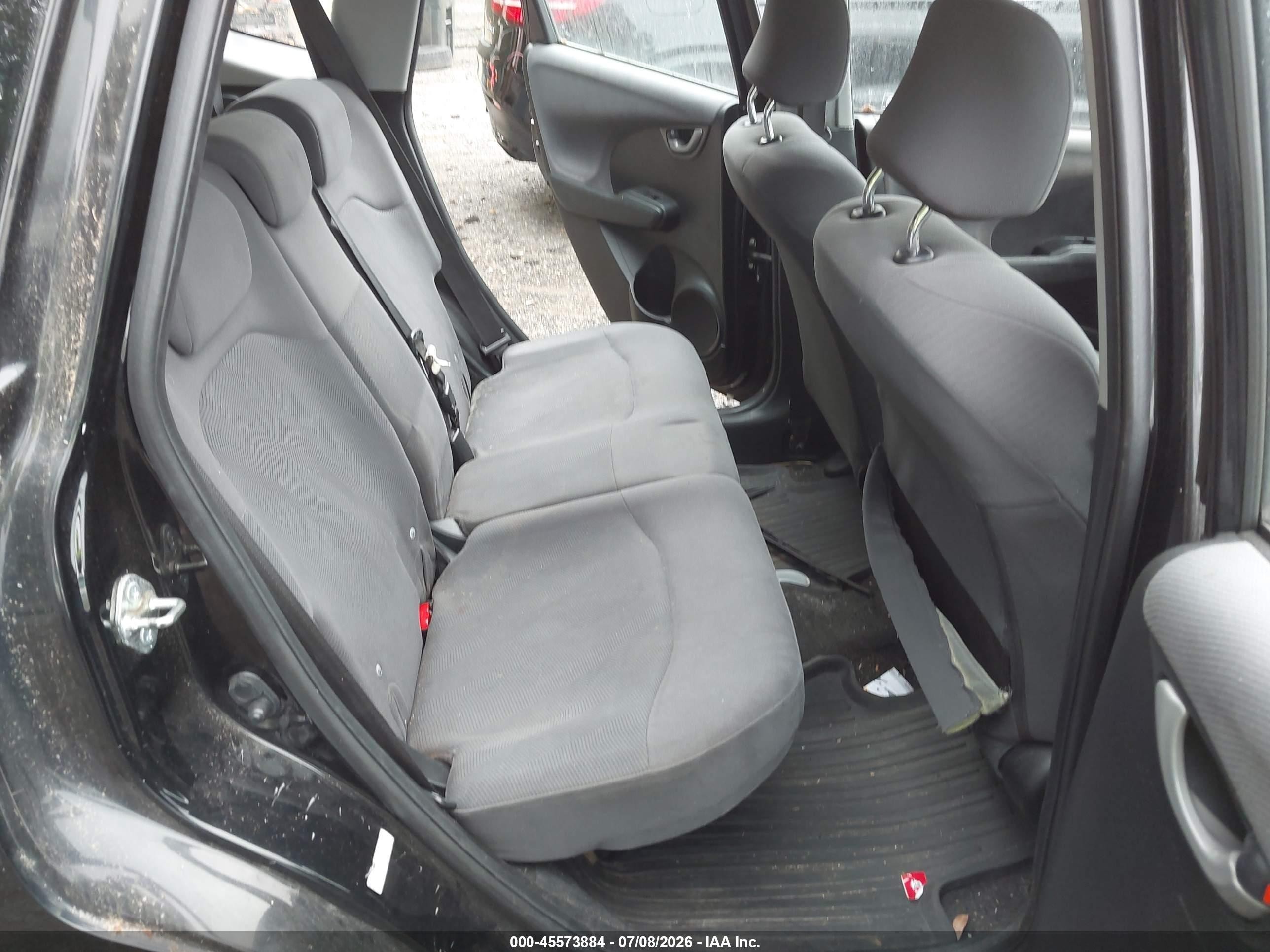 2009 Honda Fit   Black vin: JHMGE88259S028302