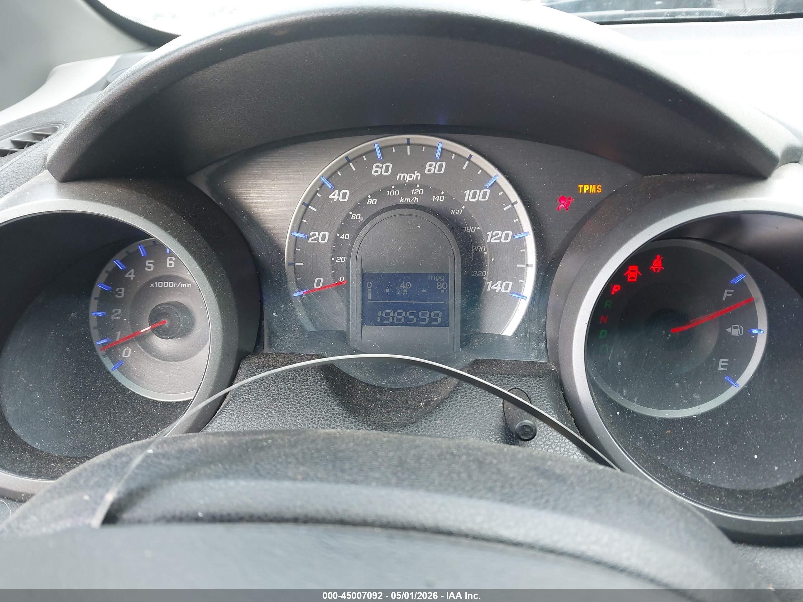 2009 Honda Fit   Black vin: JHMGE88269S002341