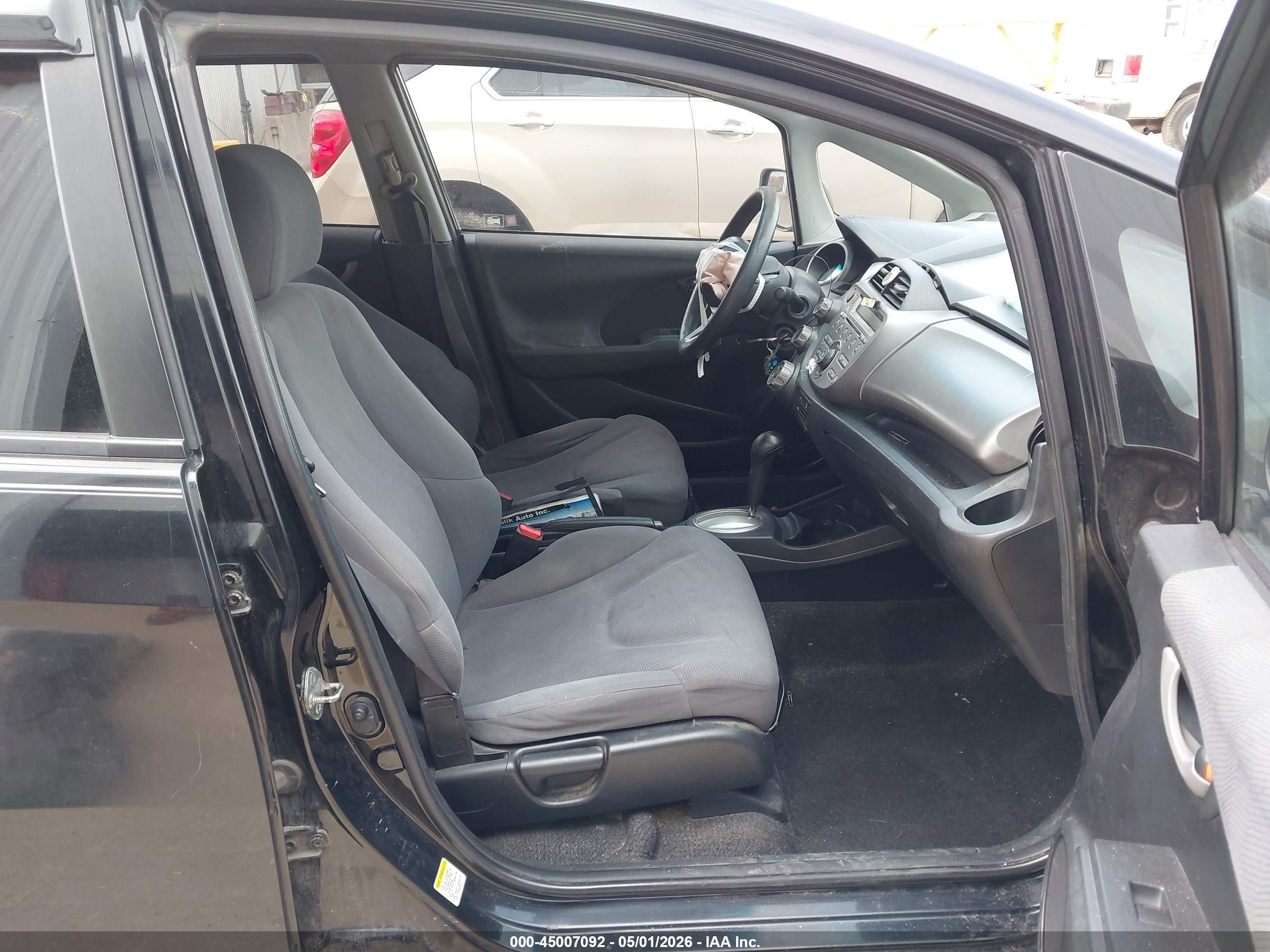 2009 Honda Fit   Black vin: JHMGE88269S002341