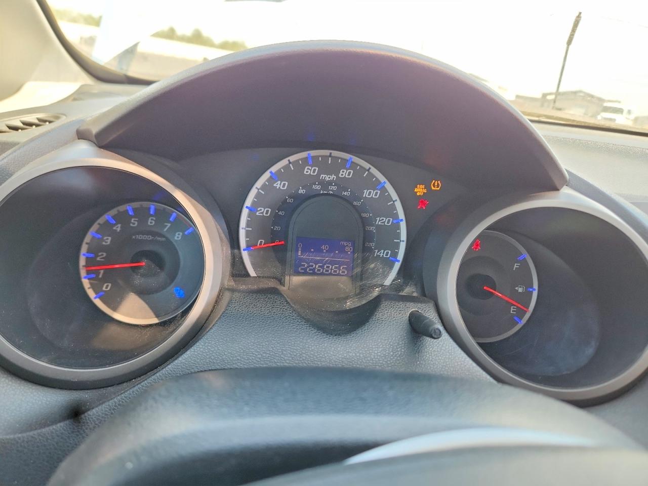 2009 Honda Fit Blue vin: JHMGE88269S021889