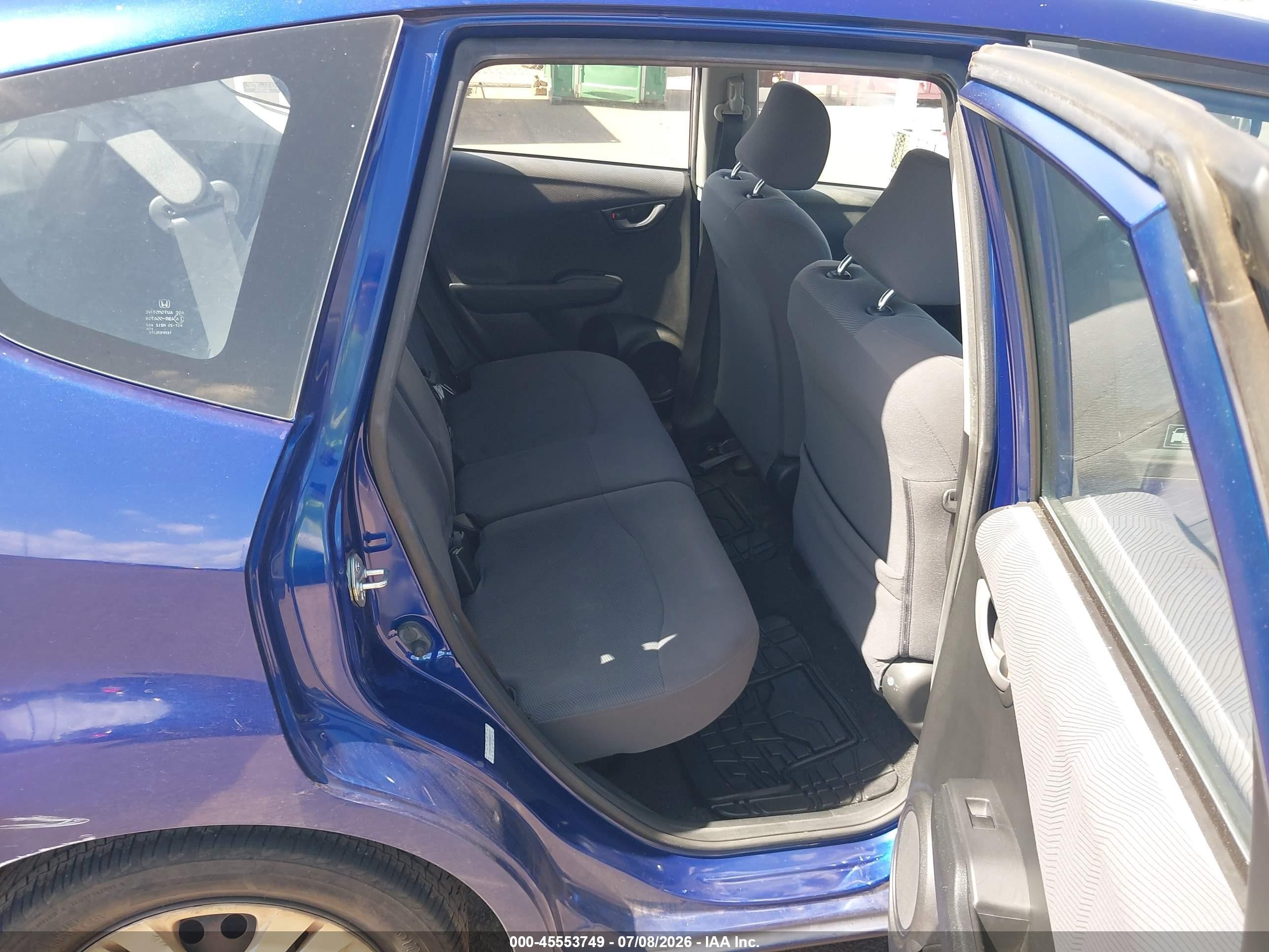 2009 Honda Fit   Blue vin: JHMGE88269S031547