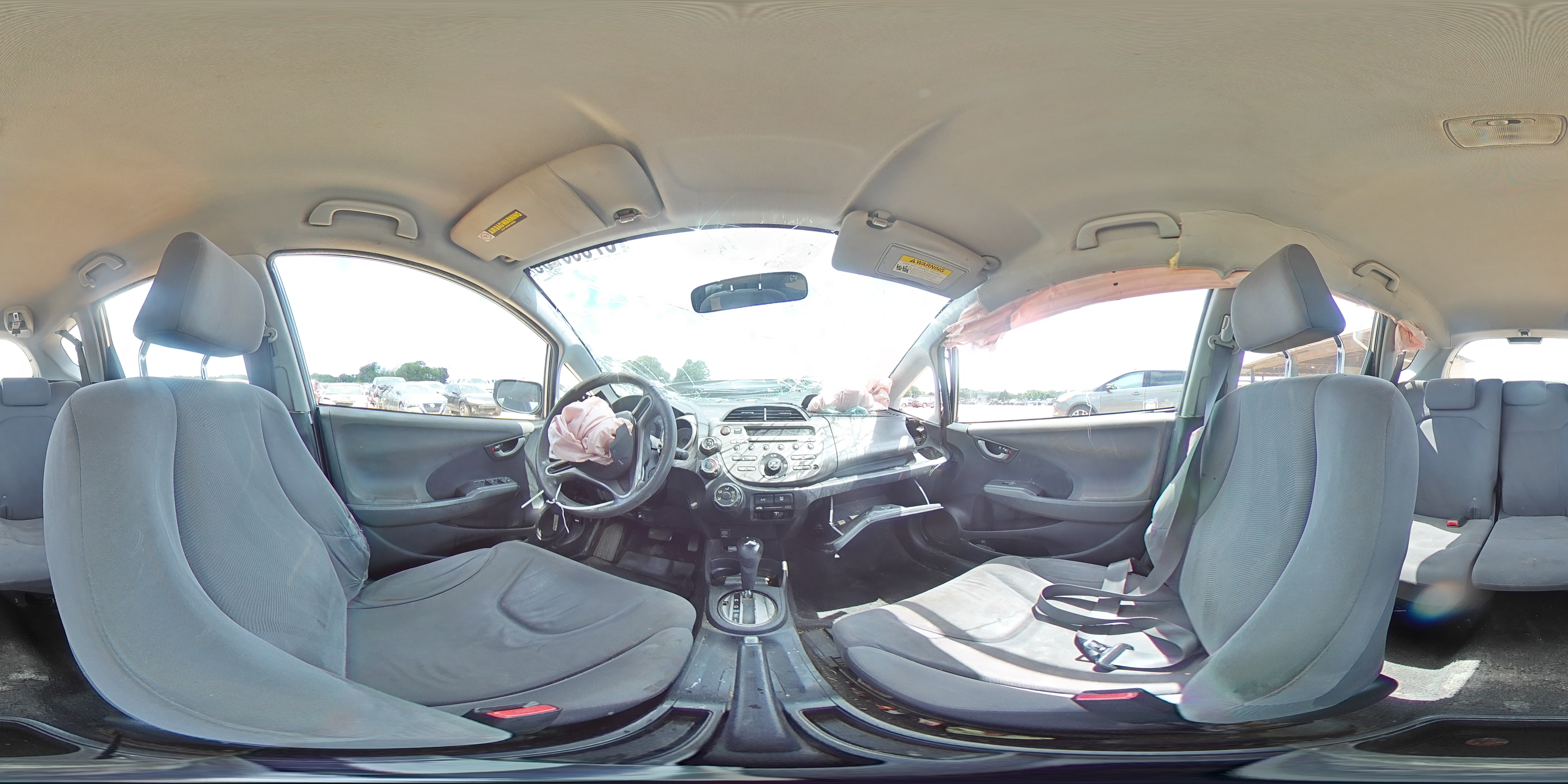 2009 Honda Fit Серебряный vin: JHMGE88269S043486