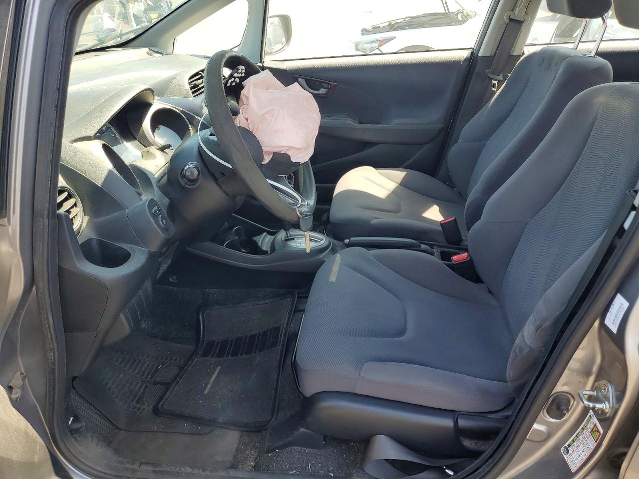 2009 Honda Fit Gray vin: JHMGE88269S070994