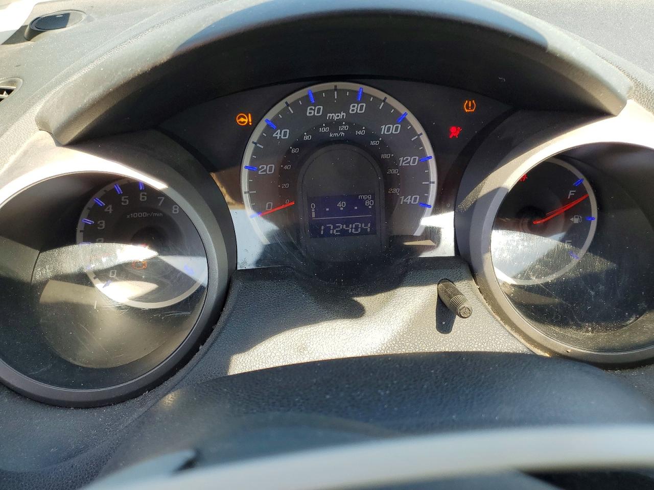 2009 Honda Fit Gray vin: JHMGE88269S070994