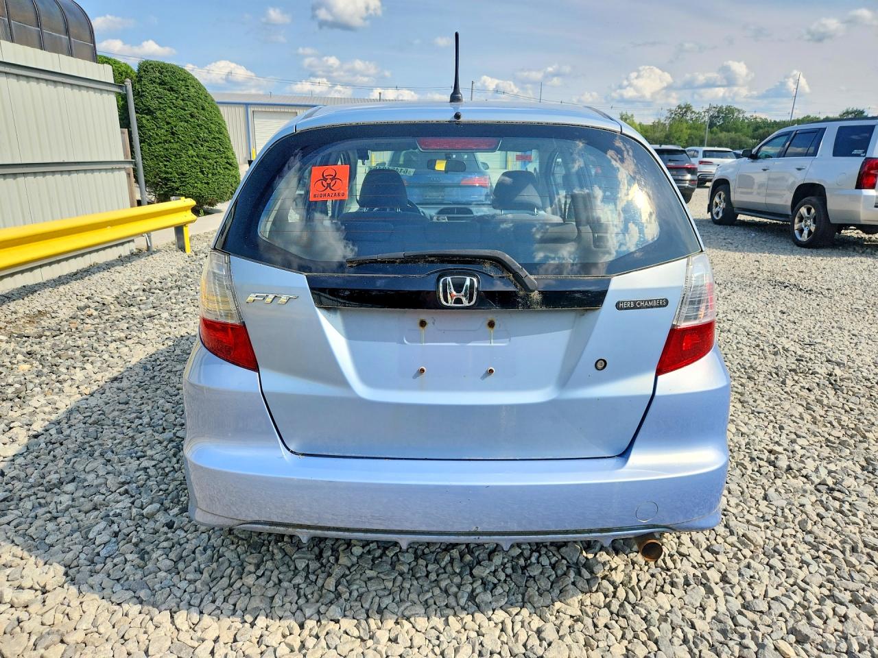 2009 Honda Fit Blue vin: JHMGE88279S013431