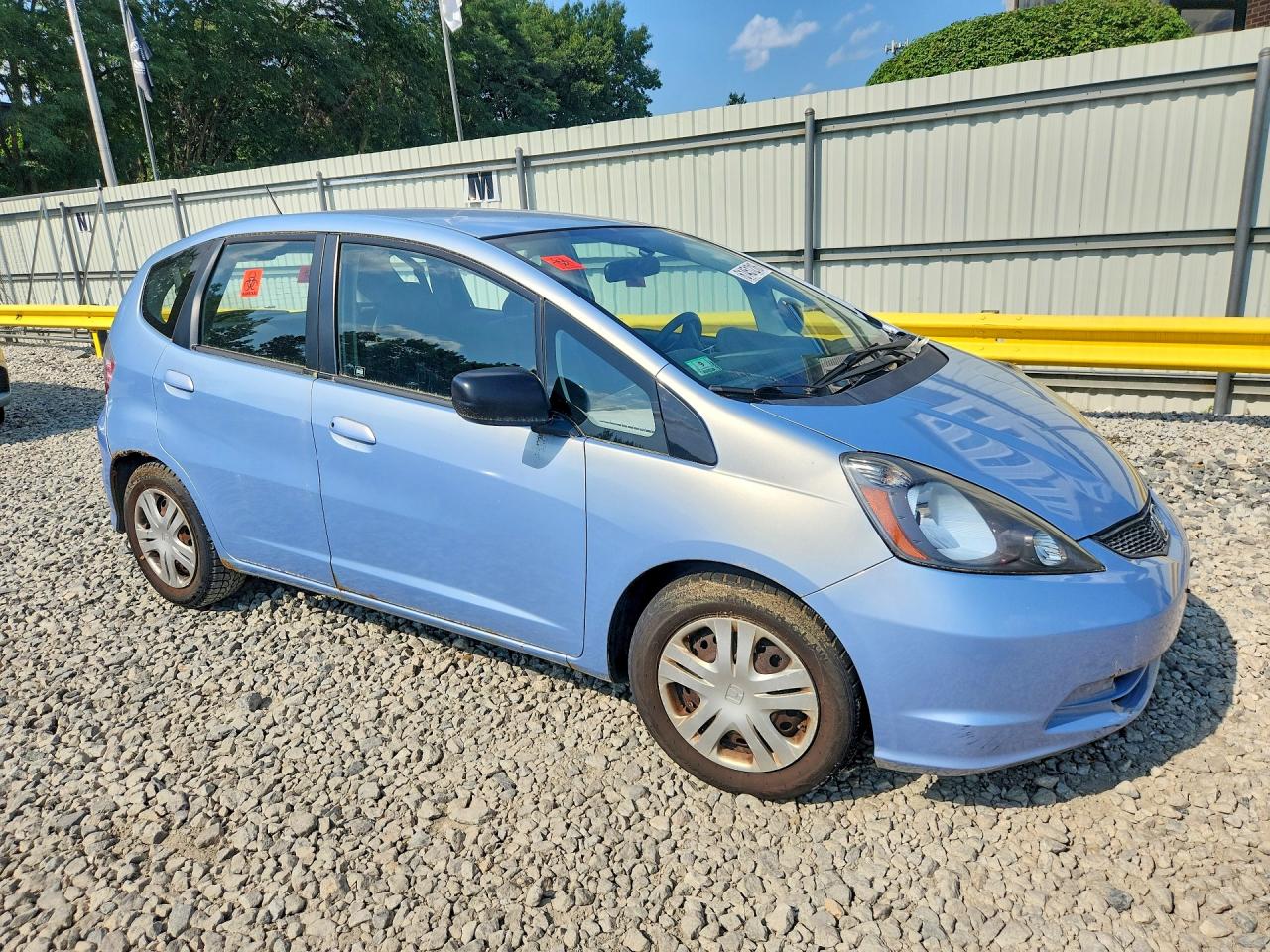 2009 Honda Fit Blue vin: JHMGE88279S013431