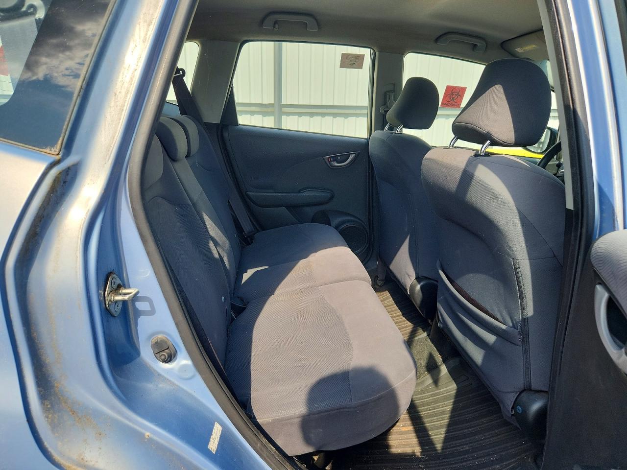 2009 Honda Fit Blue vin: JHMGE88279S013431