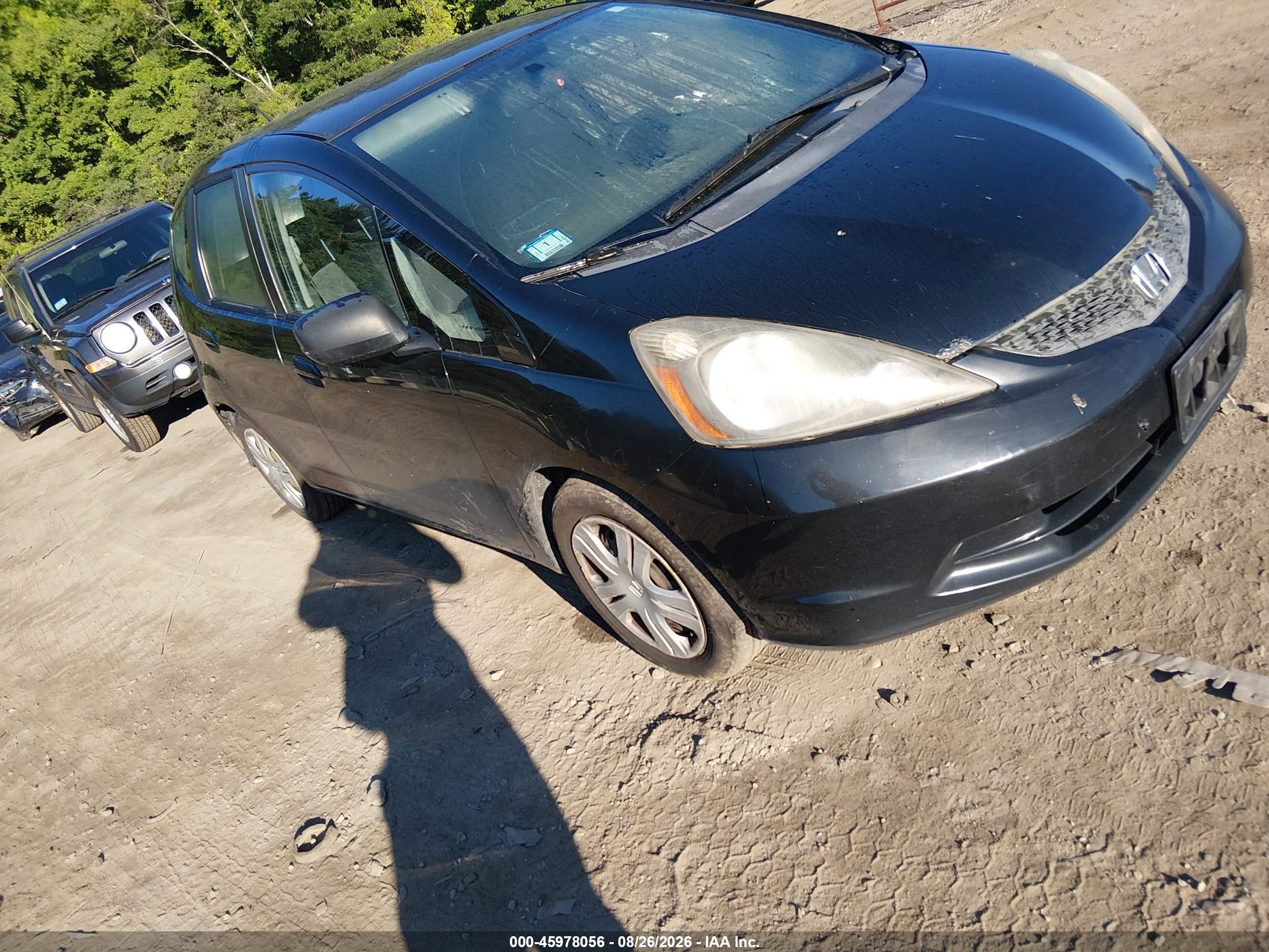 2009 Honda Fit   Black vin: JHMGE88279S030567
