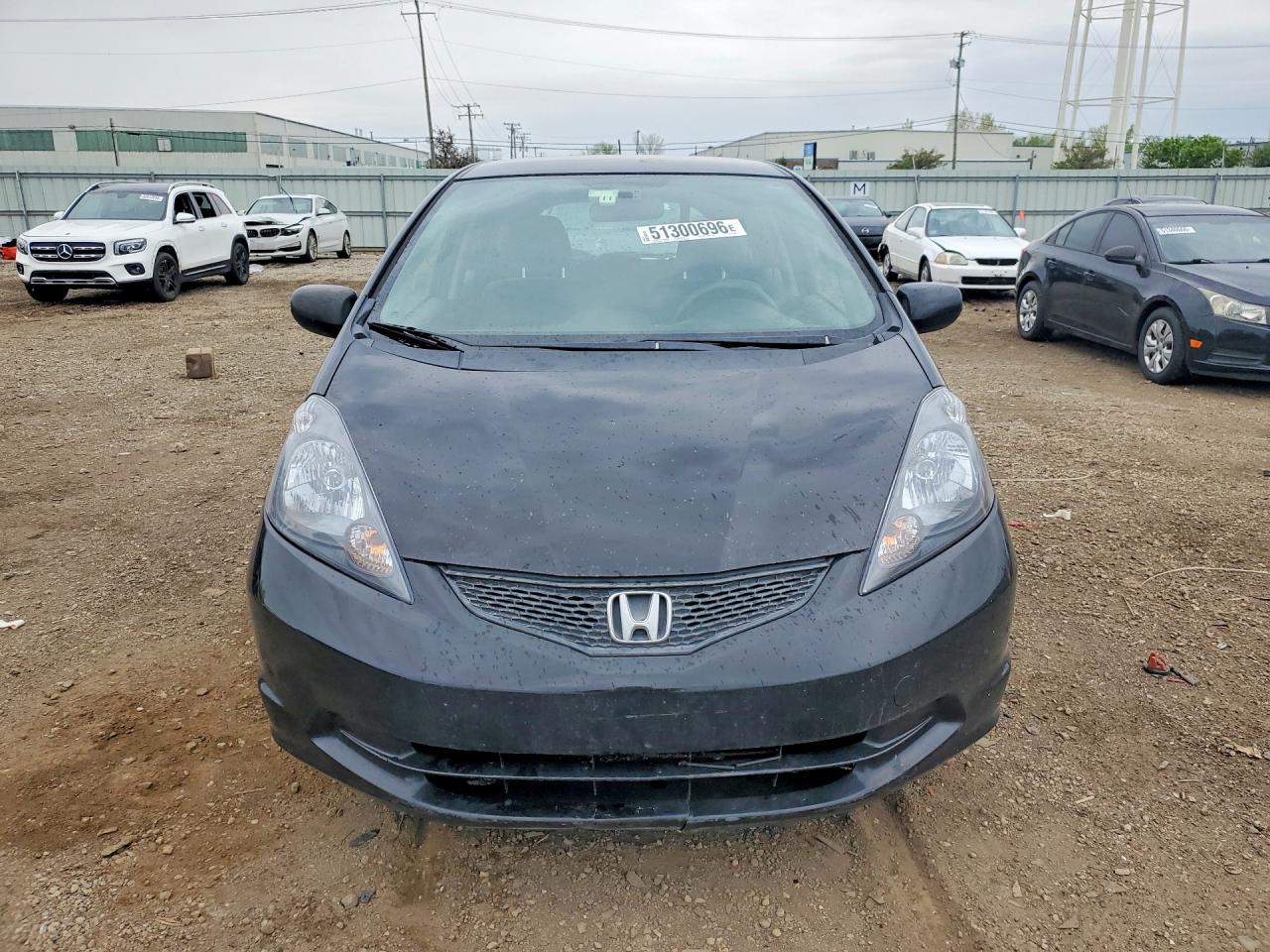 2009 Honda Fit Black vin: JHMGE88299C002490