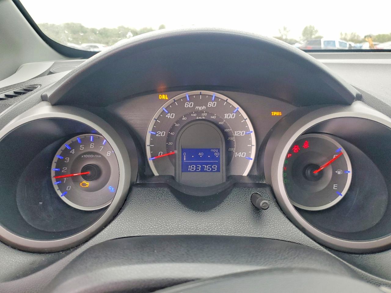 2009 Honda Fit Black vin: JHMGE88299C002490