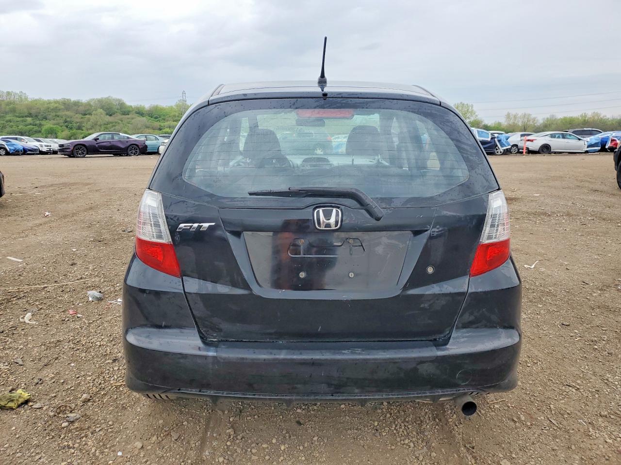 2009 Honda Fit Black vin: JHMGE88299C002490