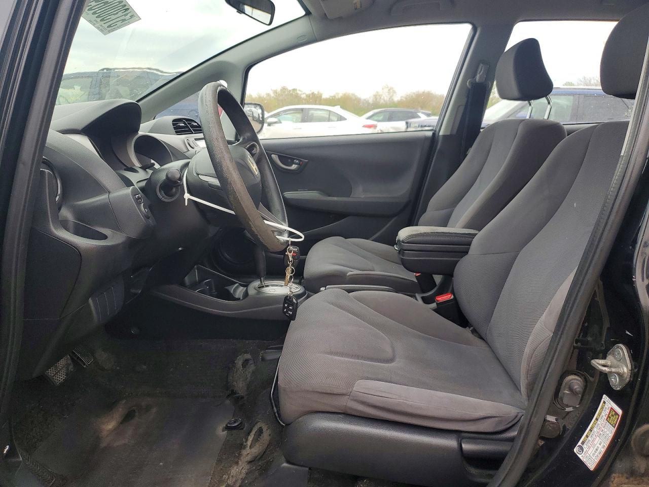 2009 Honda Fit Black vin: JHMGE88299C002490