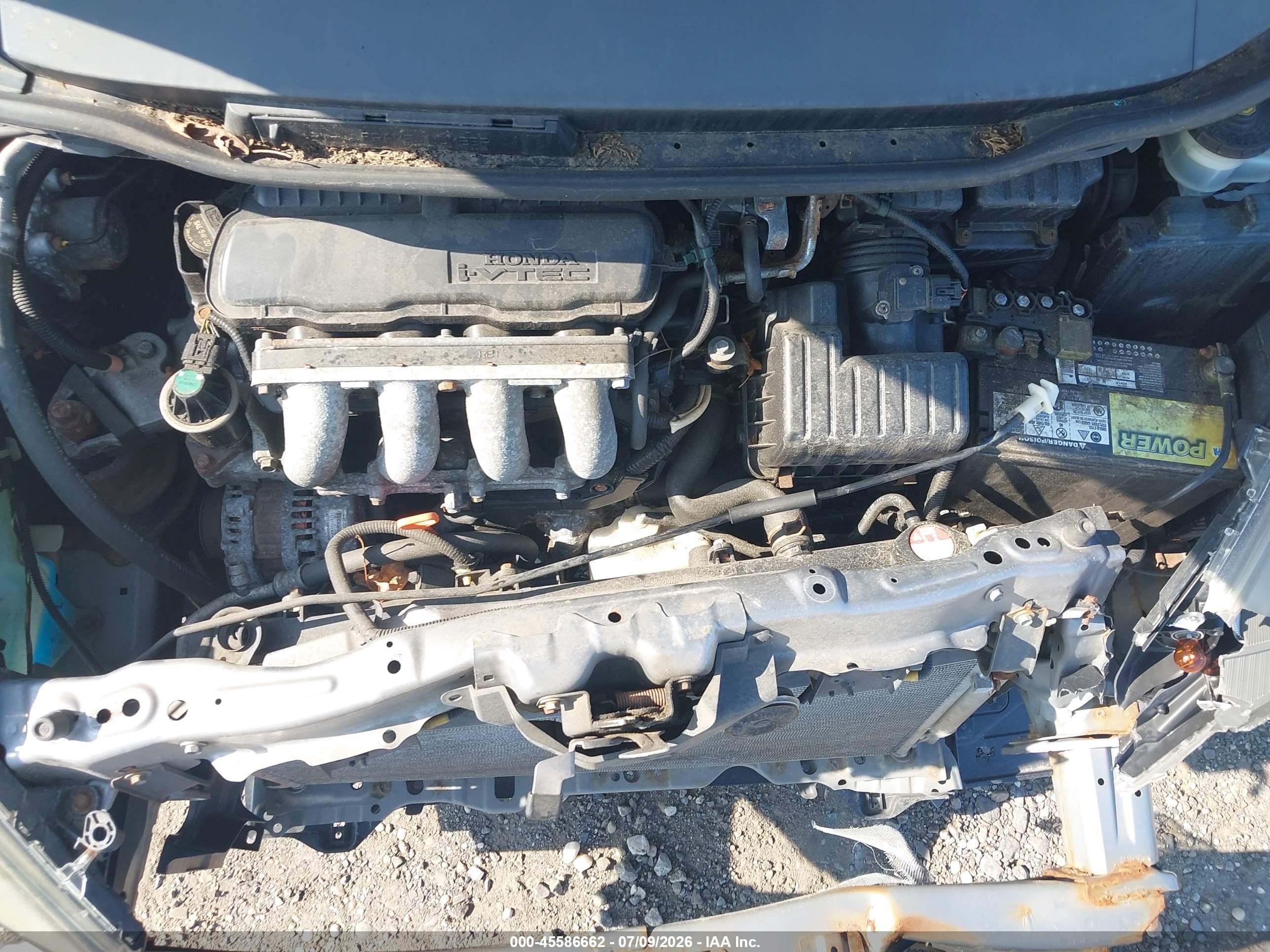2009 Honda Fit   Silver vin: JHMGE88299S061450
