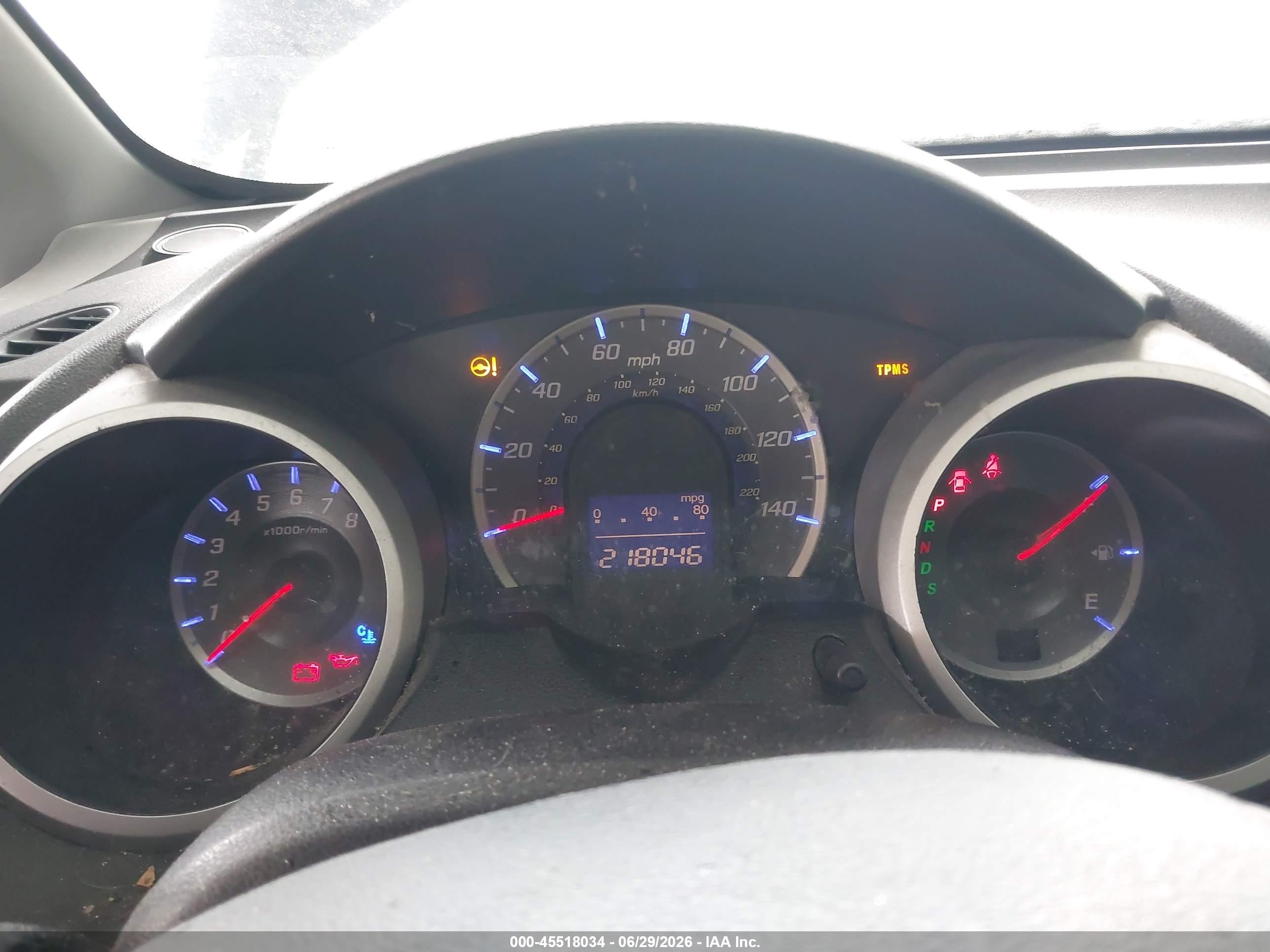 2009 Honda Fit Sport Blue vin: JHMGE88409S018178