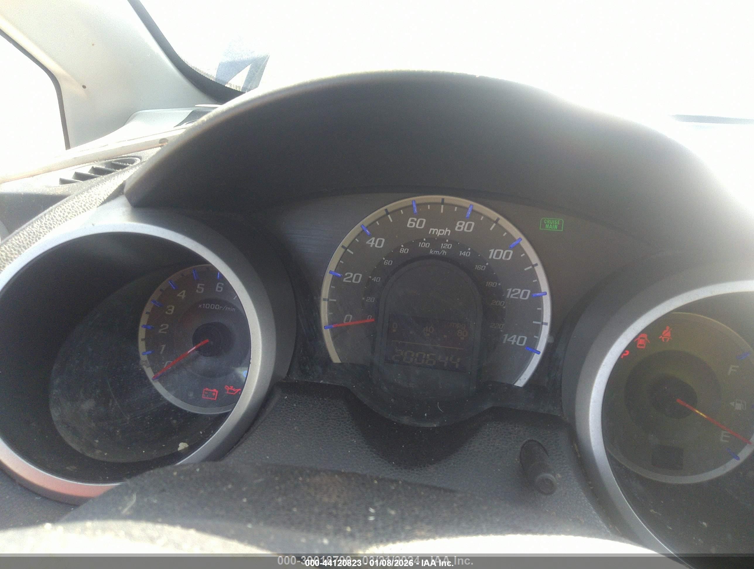 2009 Honda Fit Sport Синий vin: JHMGE88409S029990