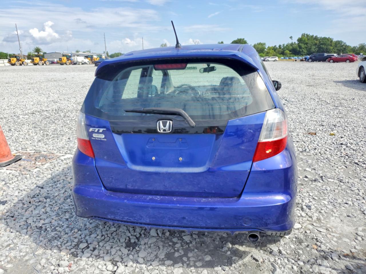 2009 Honda Fit Sport Синий vin: JHMGE88409S039824