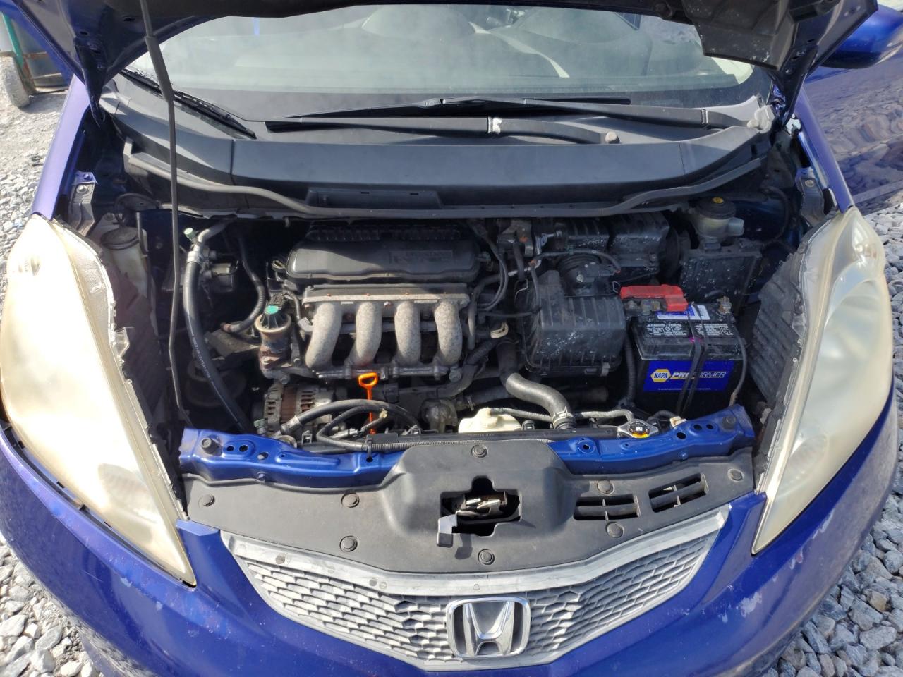 2009 Honda Fit Sport Синий vin: JHMGE88409S039824