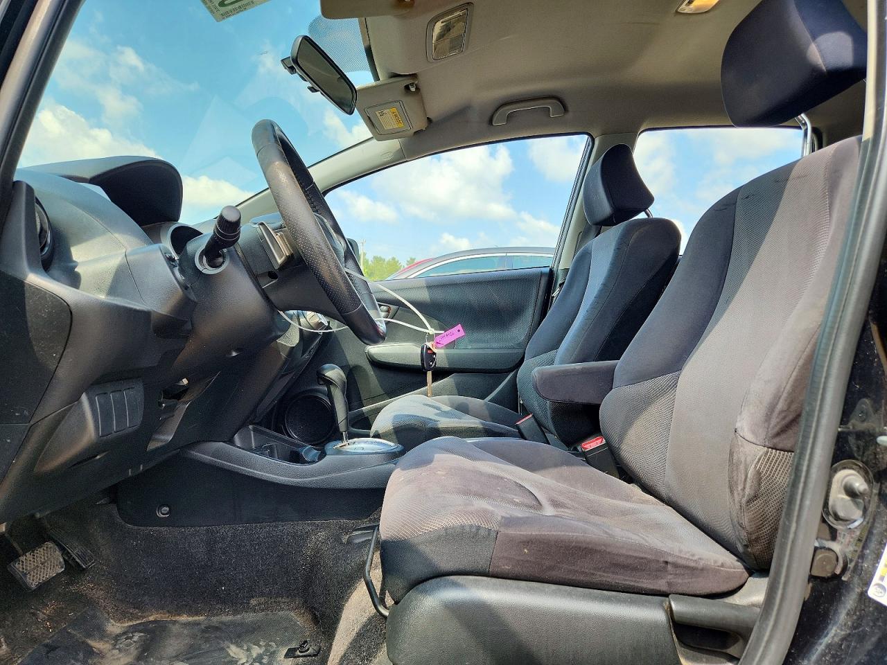 2009 Honda Fit Sport Black vin: JHMGE88409S046000