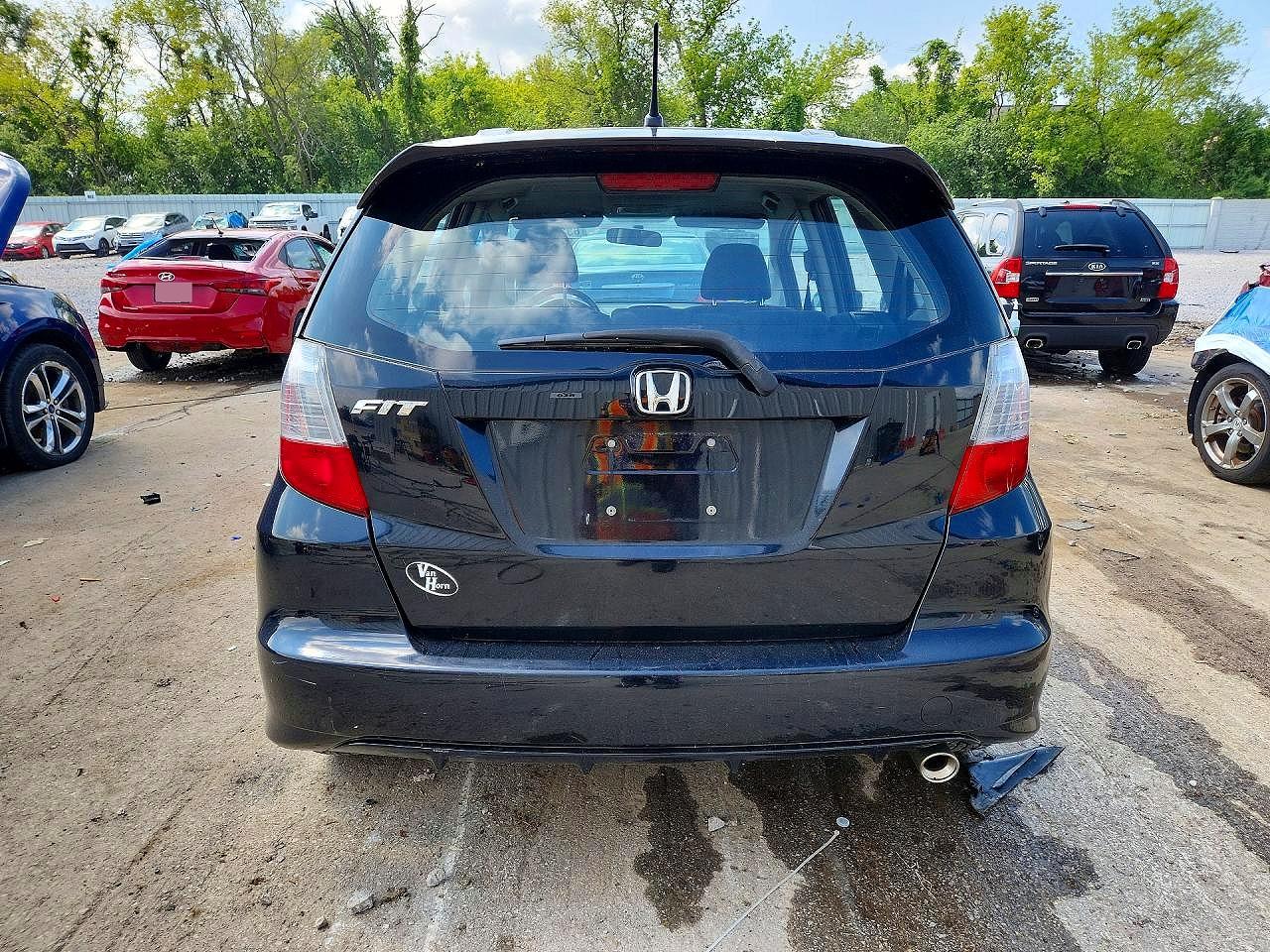 2009 Honda Fit Sport Black vin: JHMGE88409S046000