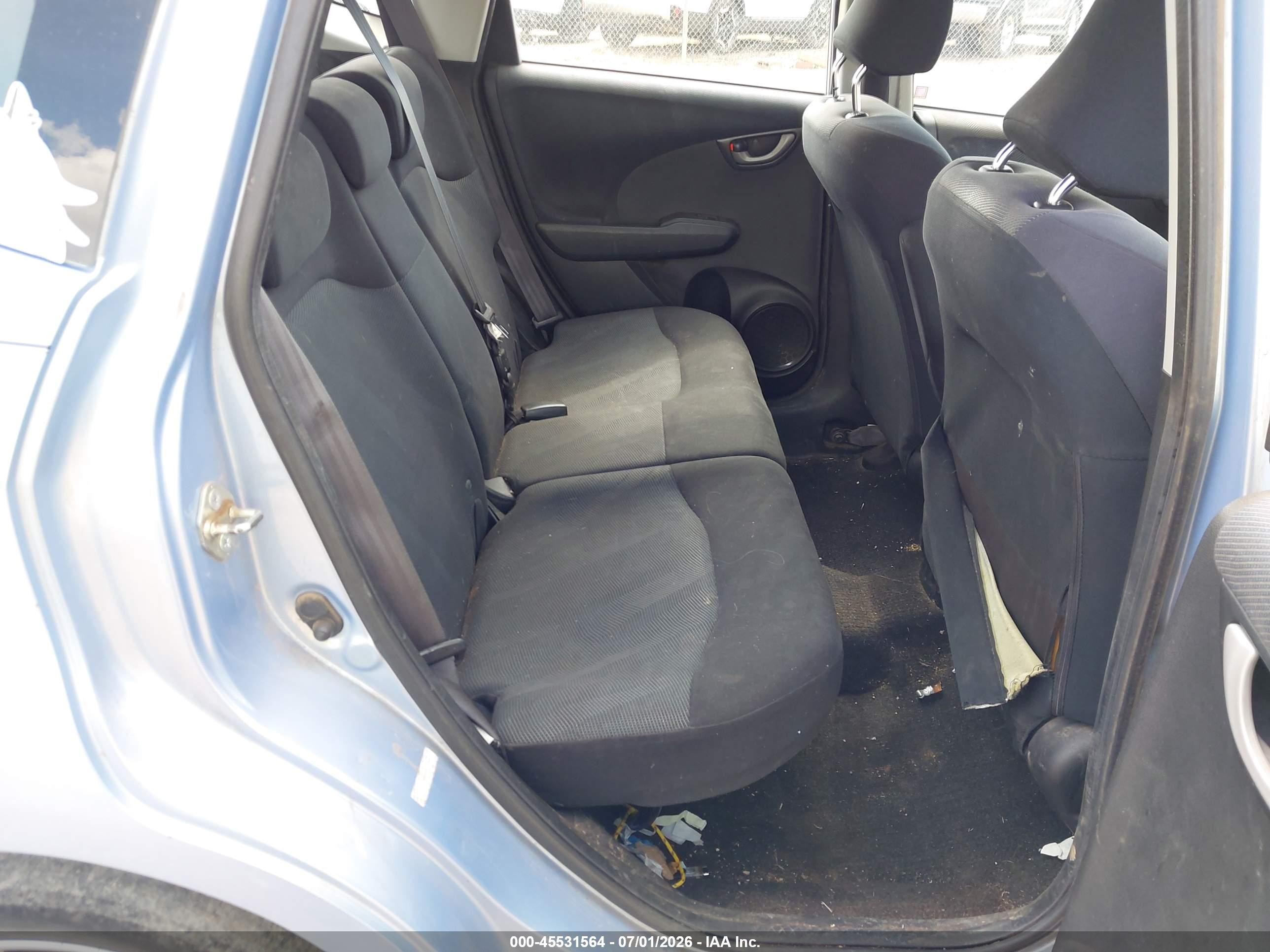 2009 Honda Fit Sport Blue vin: JHMGE88409S051844