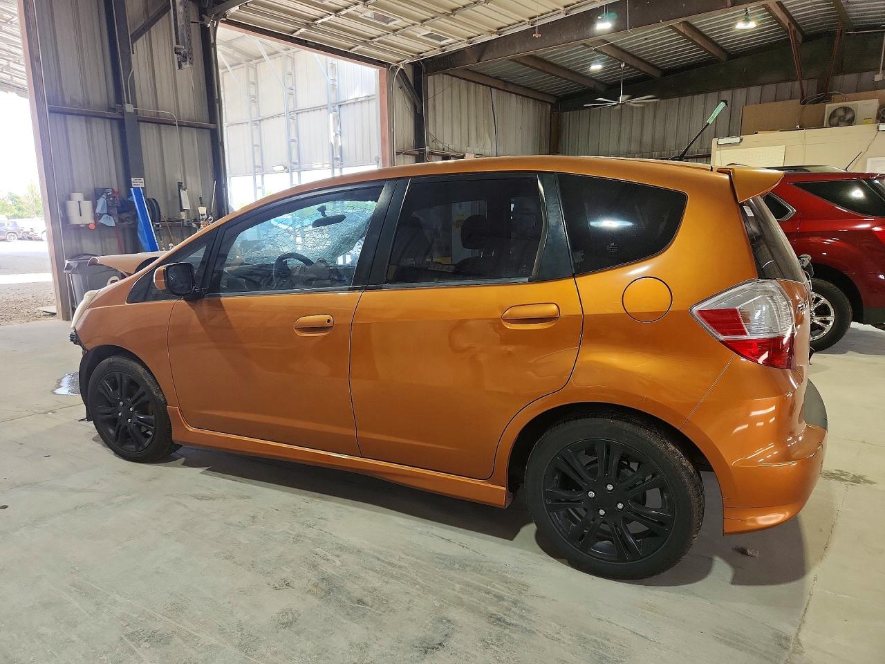 2009 Honda Fit Sport Orange vin: JHMGE88409S066375
