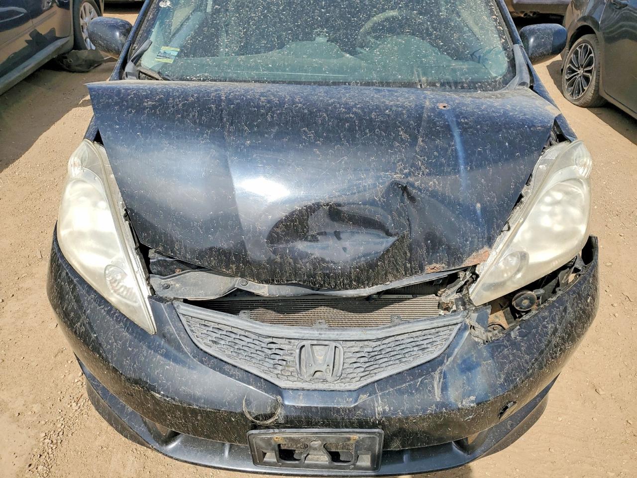 2009 Honda Fit Sport Black vin: JHMGE88409S068787