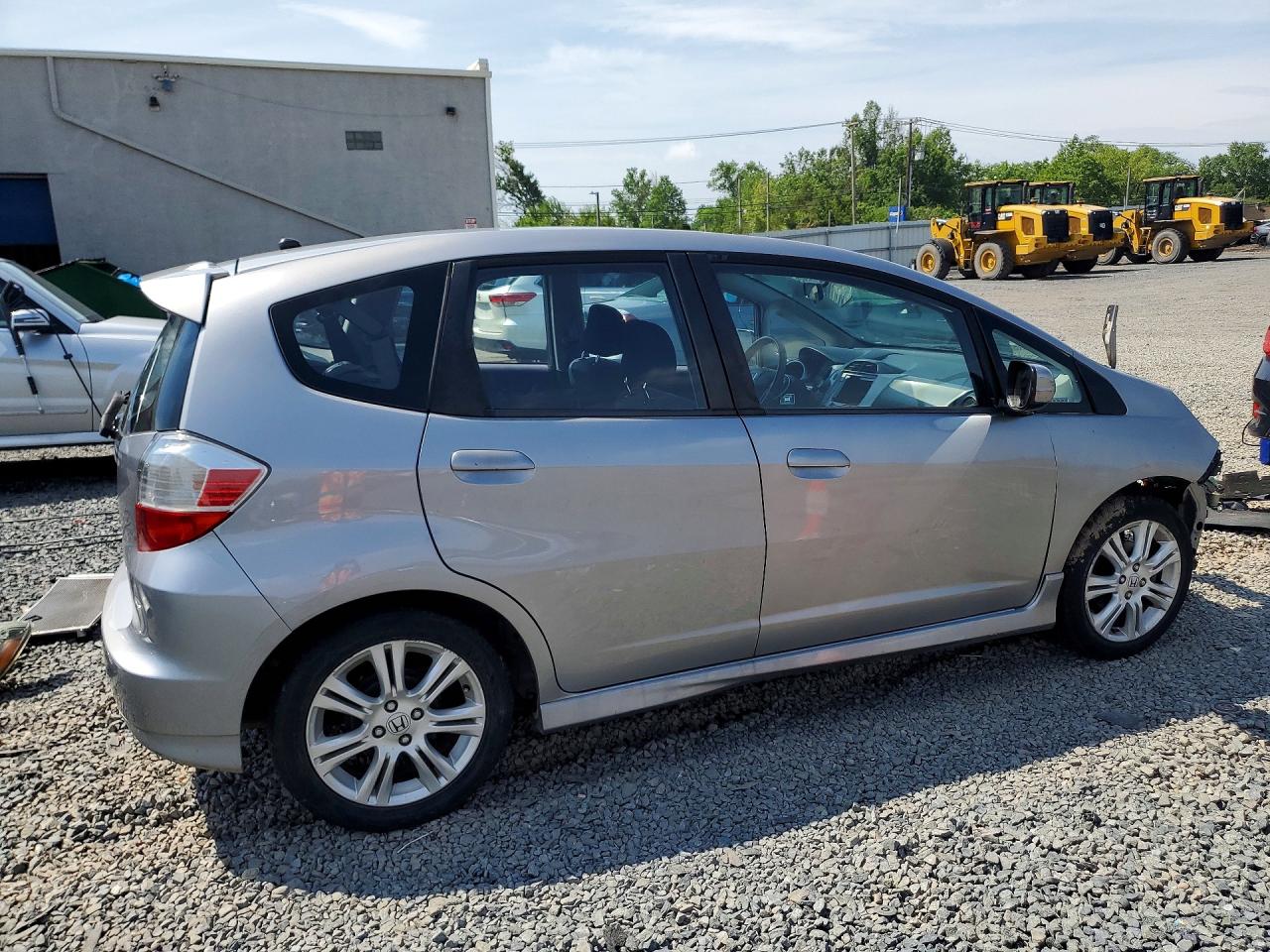 2009 Honda Fit Sport Серый vin: JHMGE88419S029271