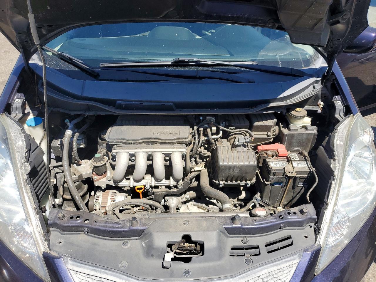 2009 Honda Fit Sport Blue vin: JHMGE88419S033286