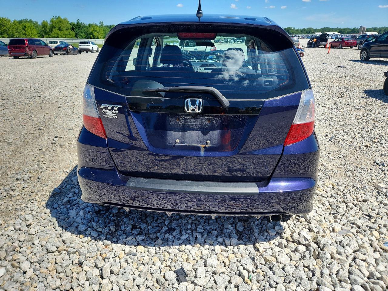 2009 Honda Fit Sport Синий vin: JHMGE88419S045843