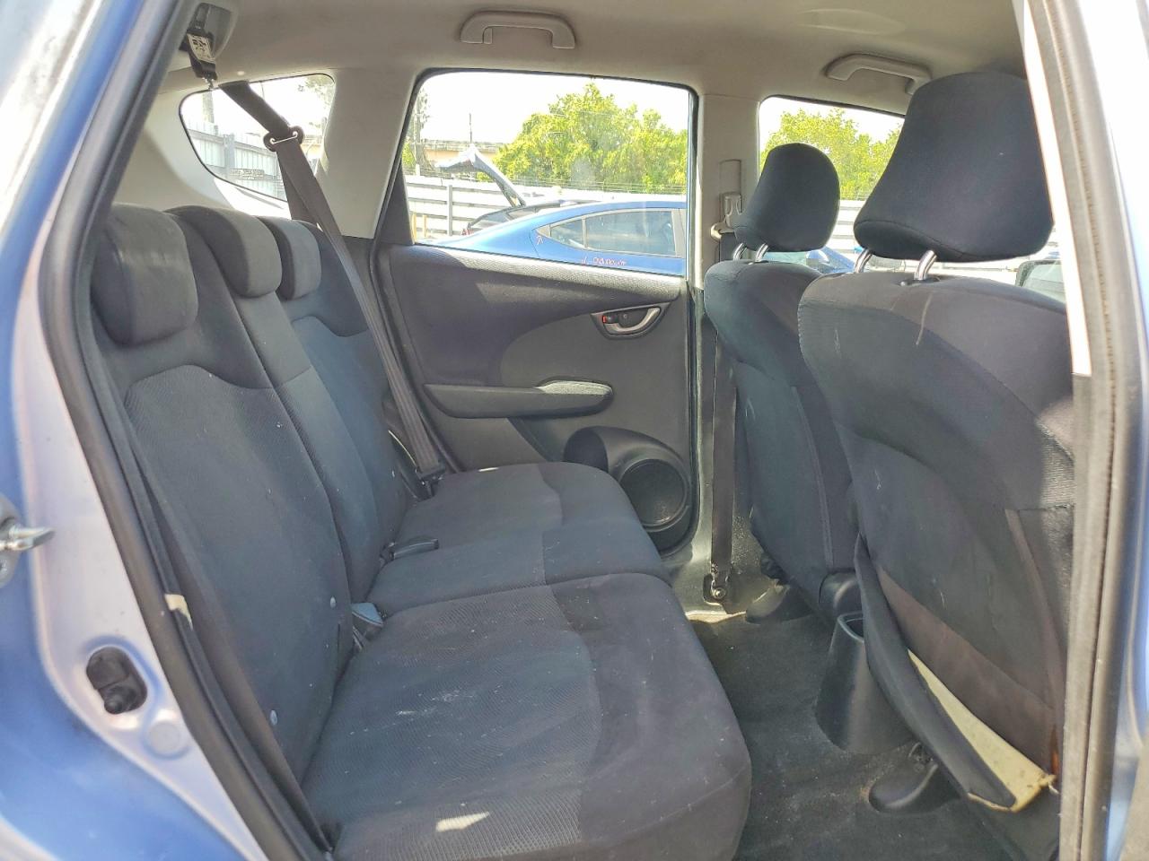 2009 Honda Fit Sport Blue vin: JHMGE88419S060004