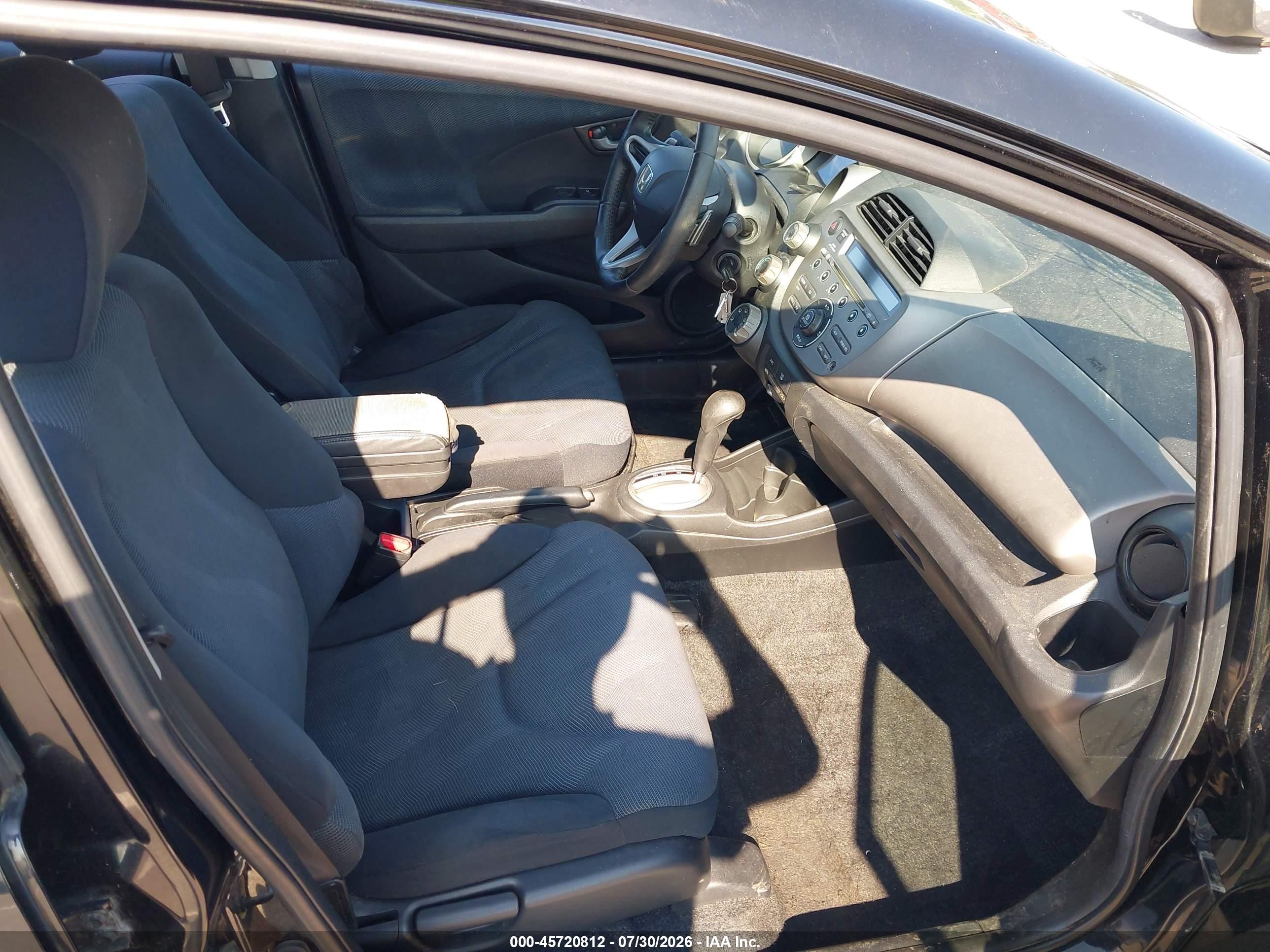 2009 Honda Fit Sport Черный vin: JHMGE88419S068779