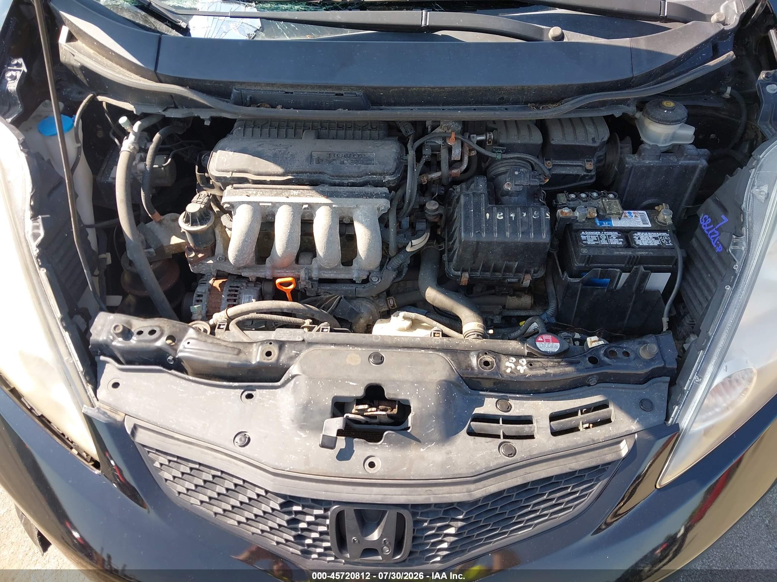 2009 Honda Fit Sport Черный vin: JHMGE88419S068779