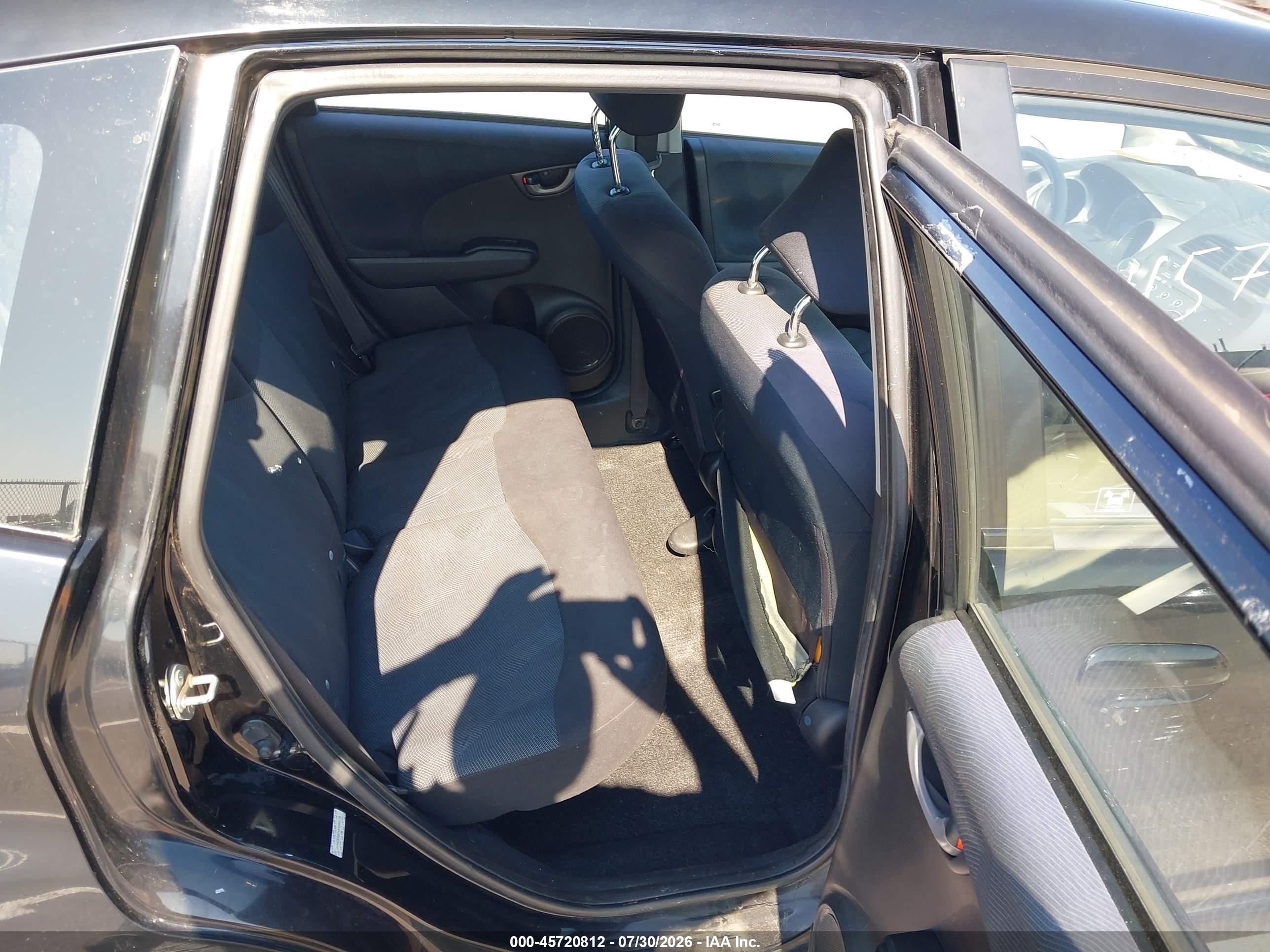 2009 Honda Fit Sport Черный vin: JHMGE88419S068779