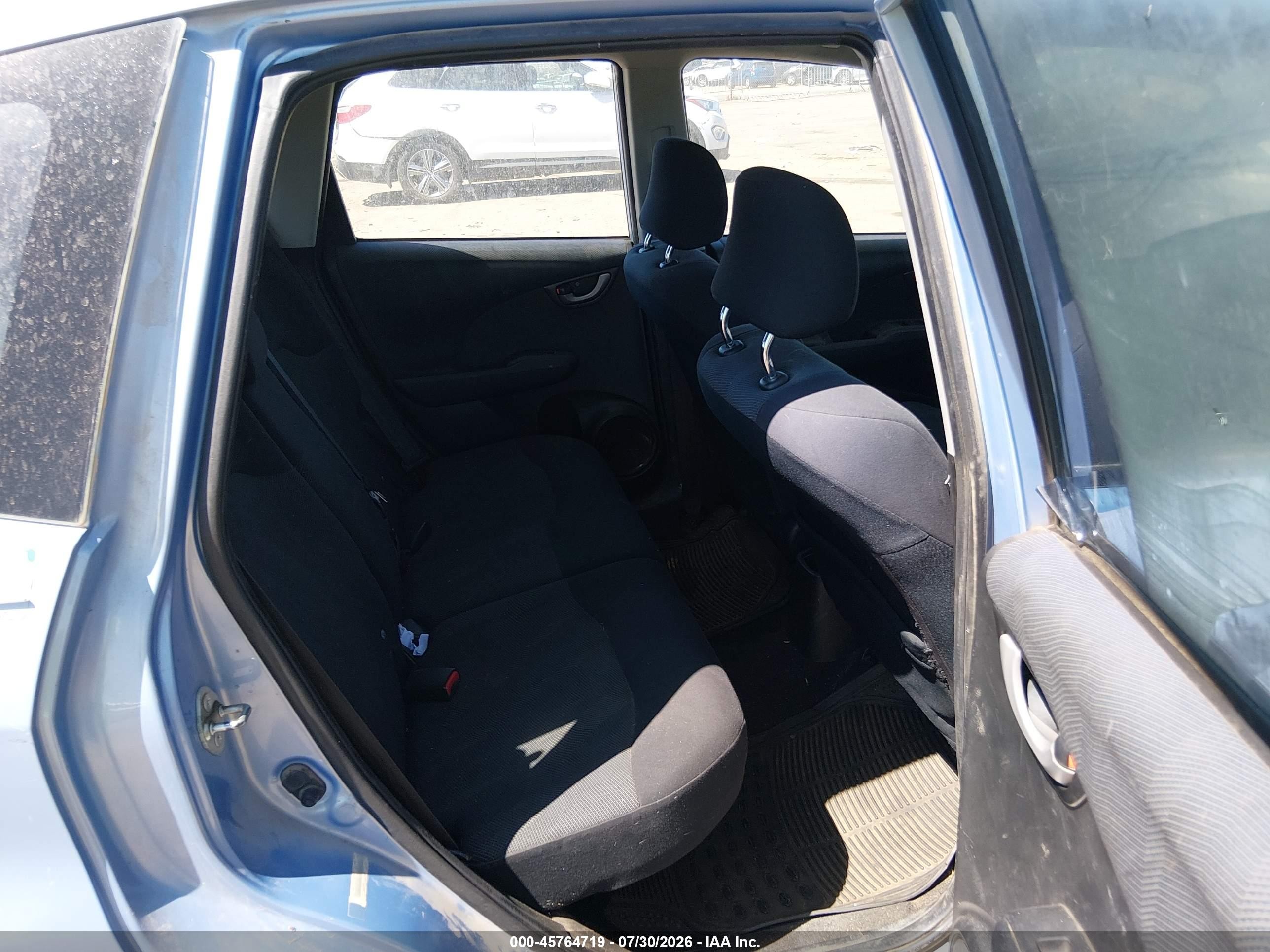 2009 Honda Fit Sport Blue vin: JHMGE88429C001716