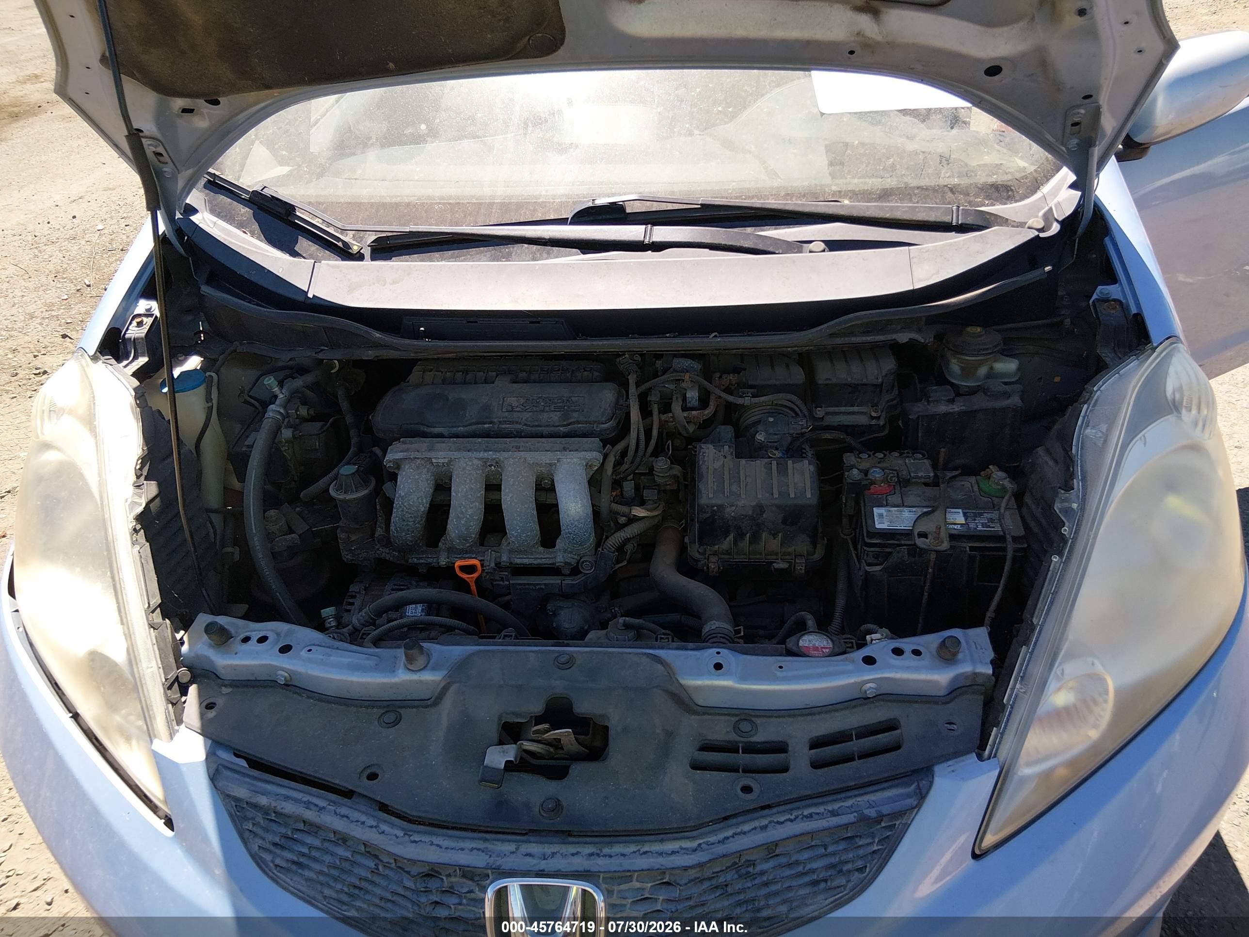 2009 Honda Fit Sport Blue vin: JHMGE88429C001716