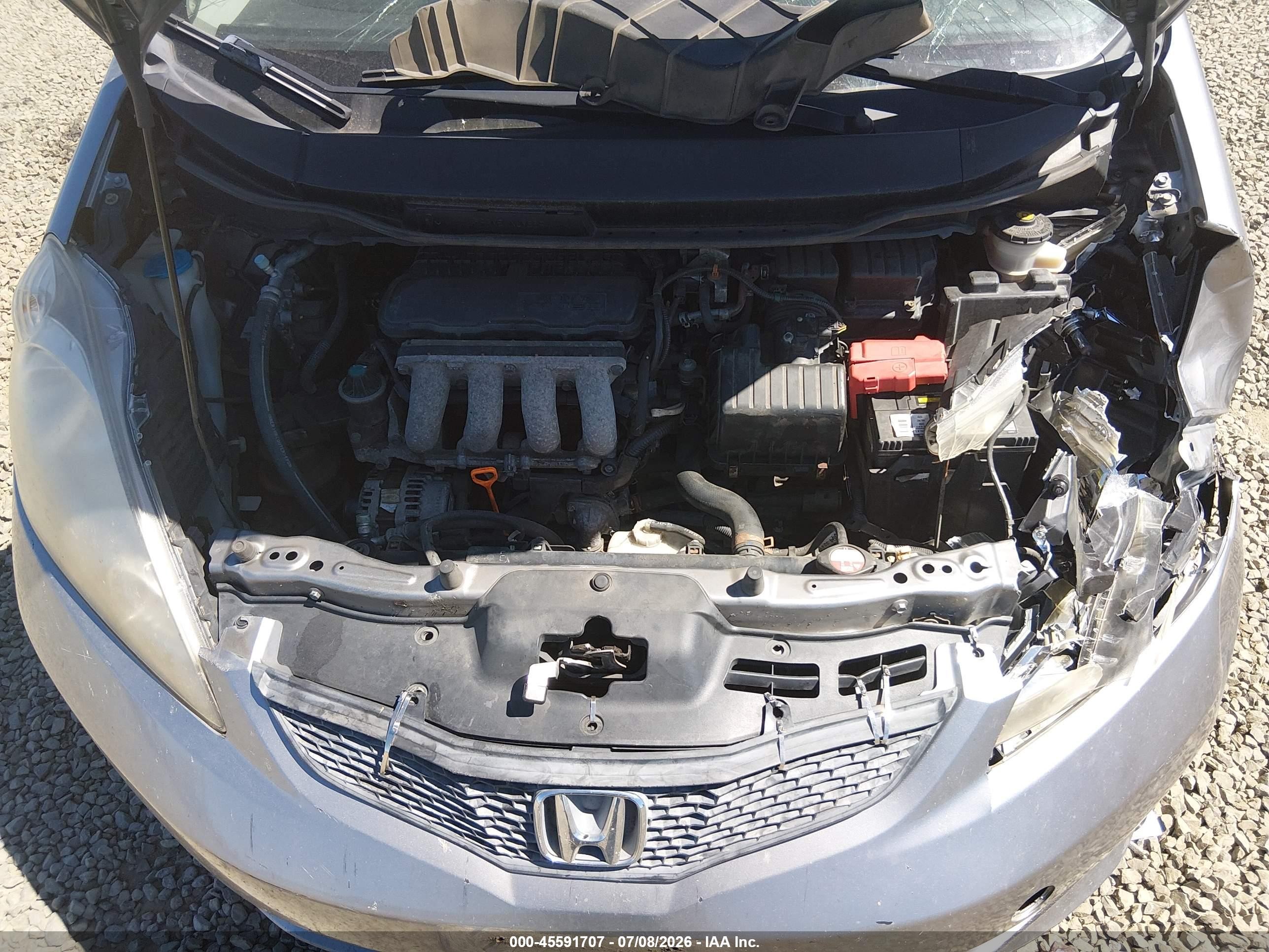 2009 Honda Fit Sport Gray vin: JHMGE88429C004034