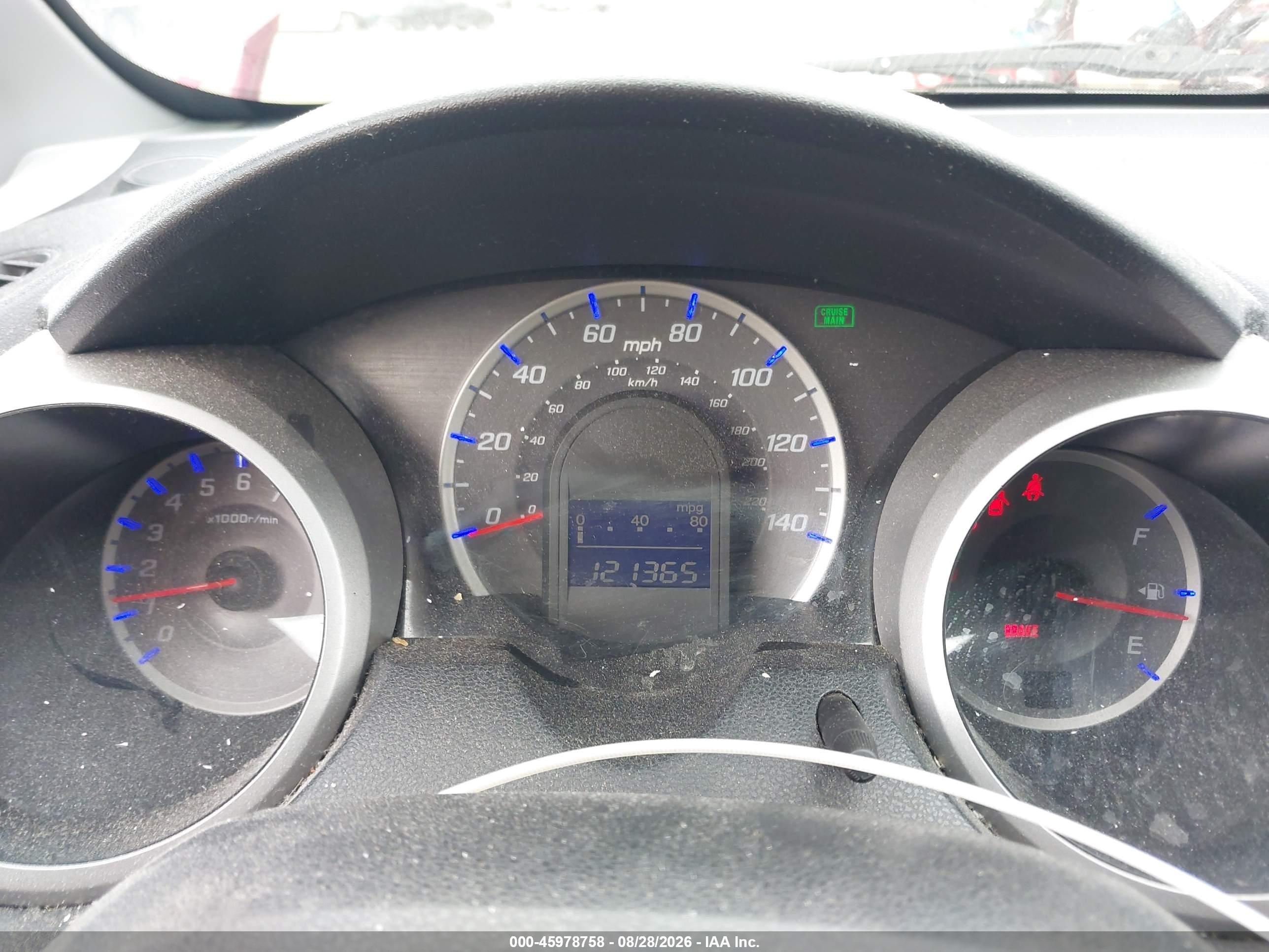 2009 Honda Fit Sport Красный vin: JHMGE88429S002676