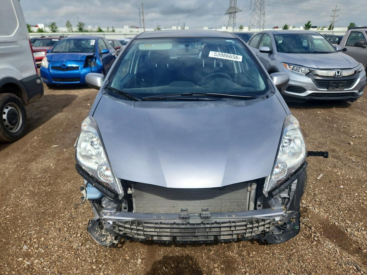 2009 Honda Fit Sport Silver vin: JHMGE88429S012091