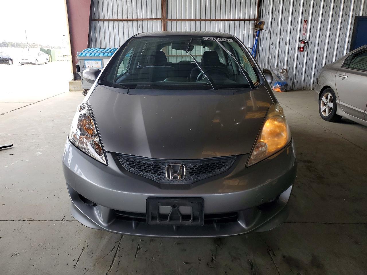 2009 Honda Fit Sport Gray vin: JHMGE88429S012446