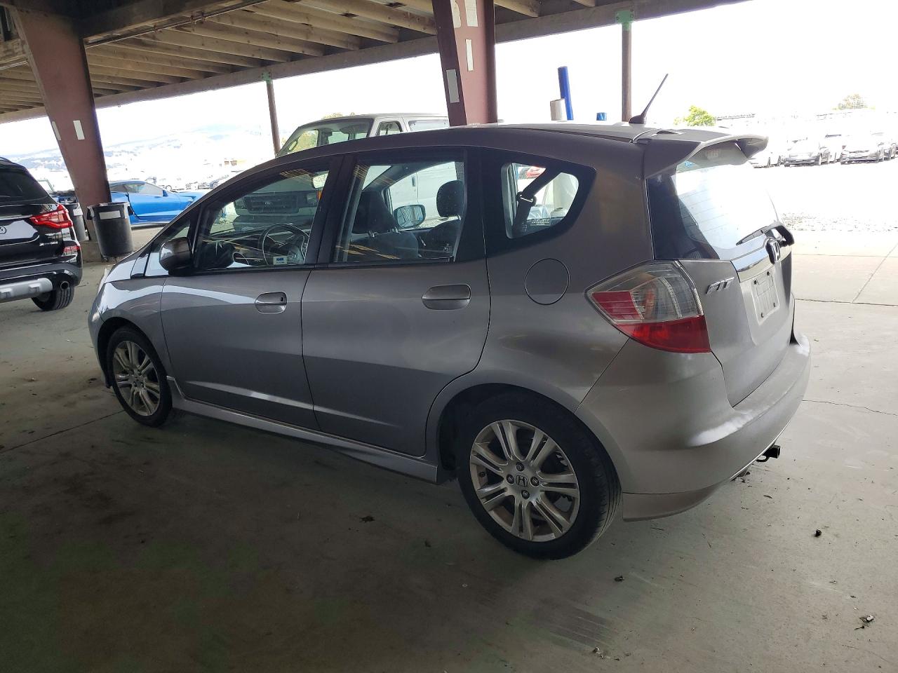 2009 Honda Fit Sport Gray vin: JHMGE88429S012446