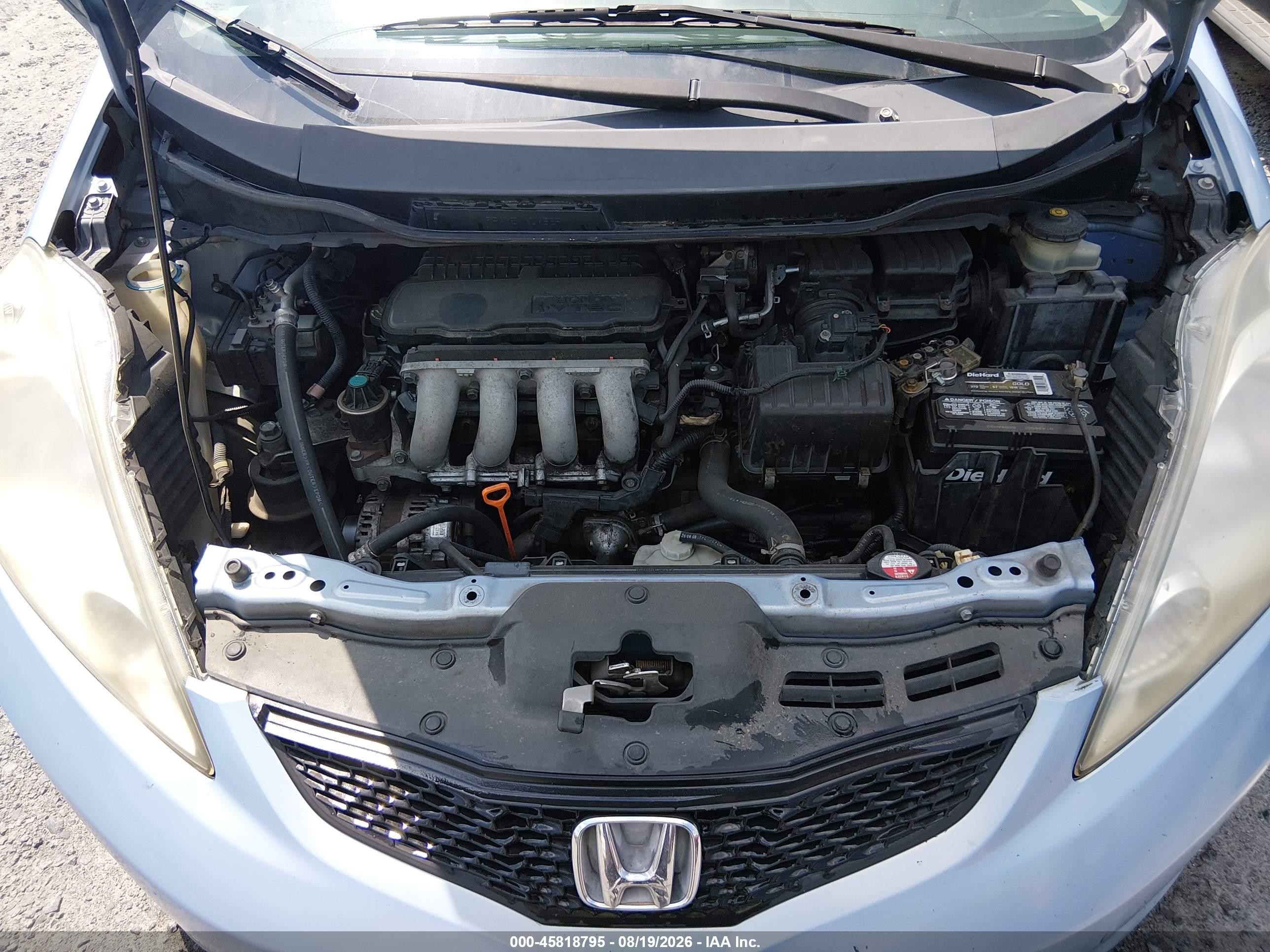 2009 Honda Fit Sport Light Blue vin: JHMGE88429S017971