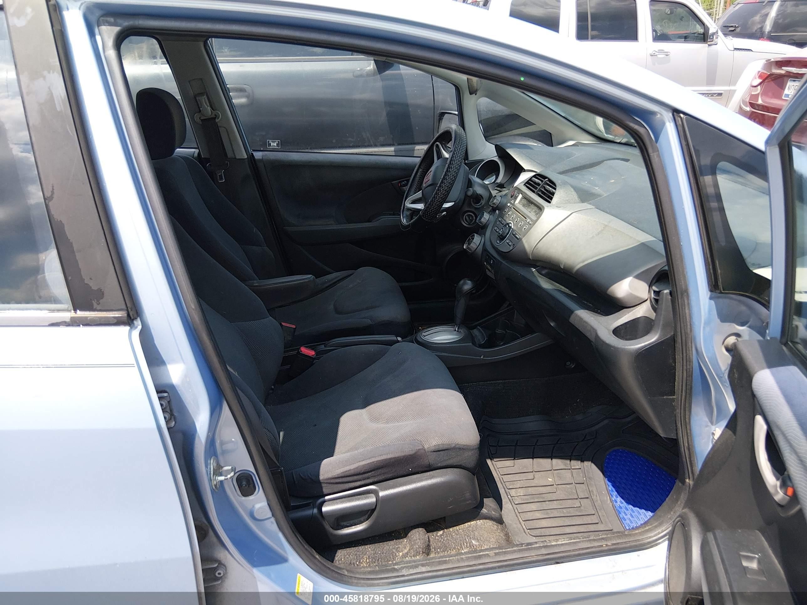 2009 Honda Fit Sport Light Blue vin: JHMGE88429S017971