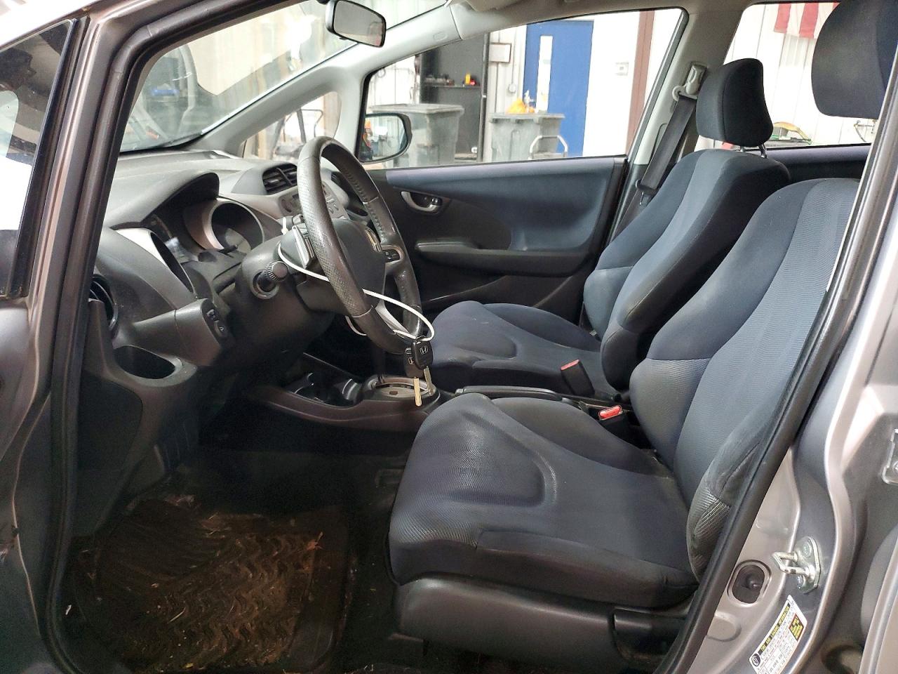 2009 Honda Fit Sport Gray vin: JHMGE88429S018375