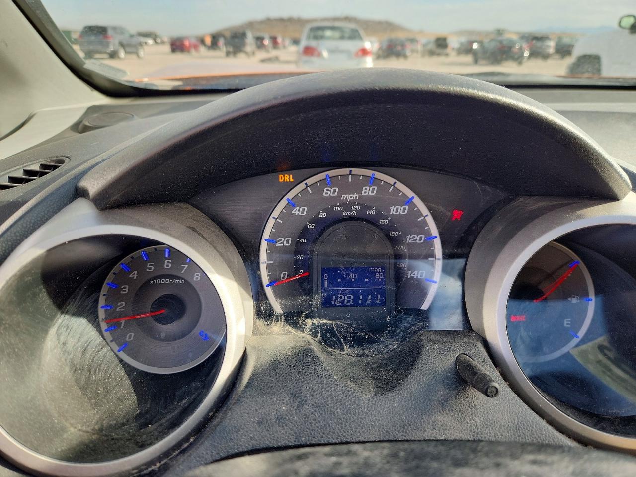 2009 Honda Fit Sport Orange vin: JHMGE88429S058343