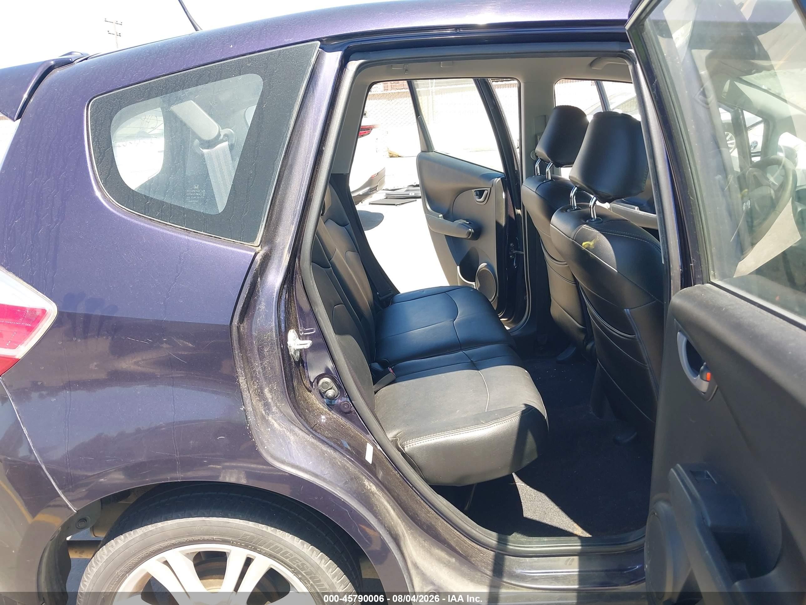 2009 Honda Fit Sport Purple vin: JHMGE88429S063526