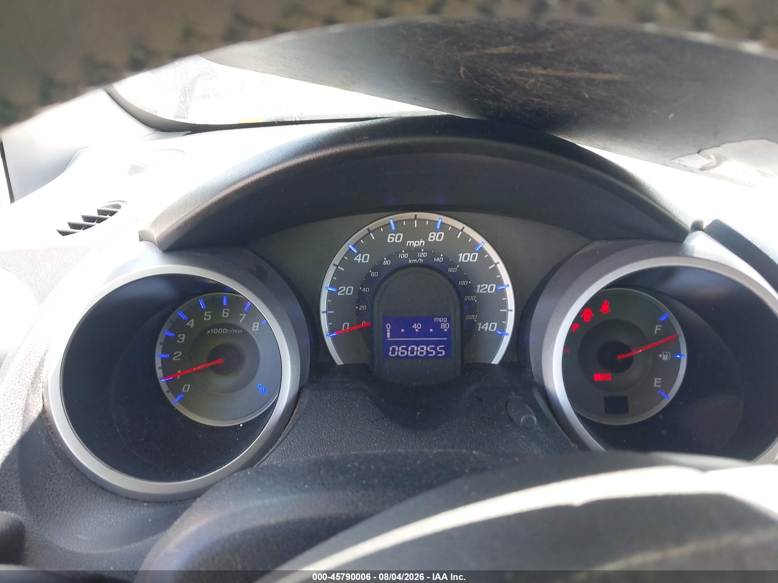 2009 Honda Fit Sport Purple vin: JHMGE88429S063526