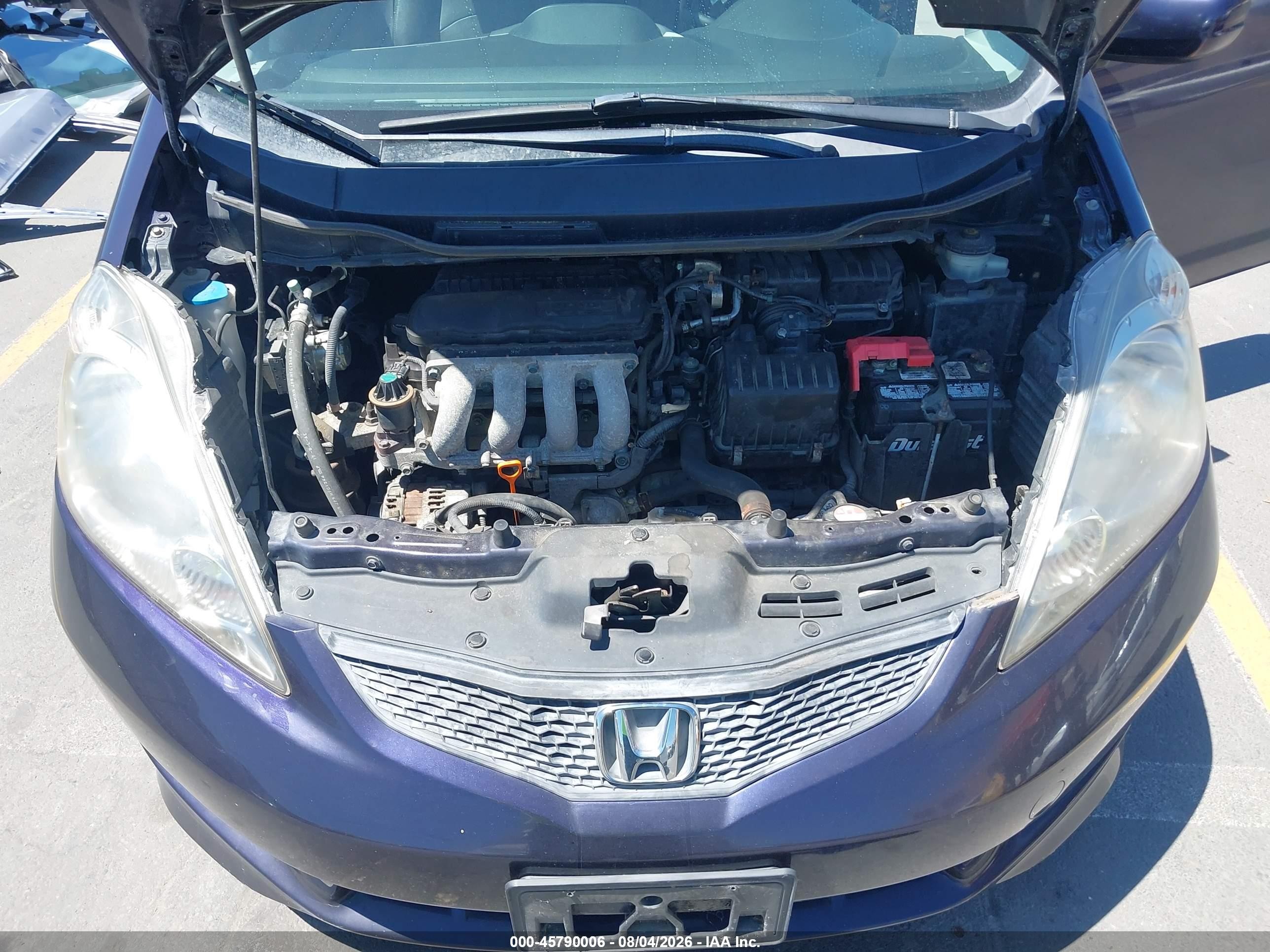 2009 Honda Fit Sport Purple vin: JHMGE88429S063526